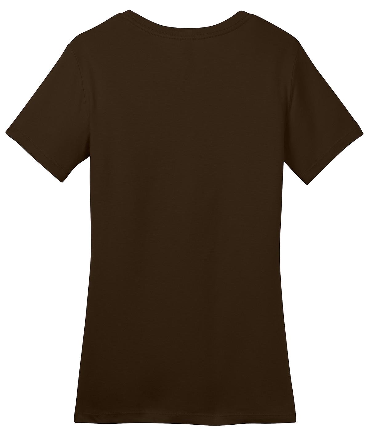 DM104L_Espresso_Flat_Flat_Back District Women's Perfect Weight Tee