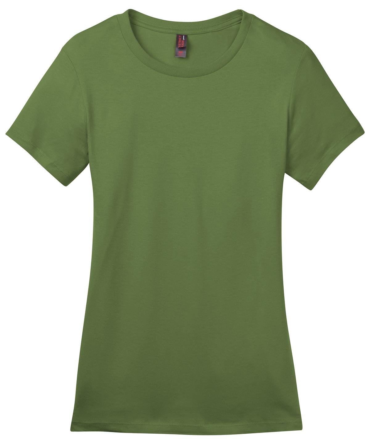 DM104L_FreshFatigue_Flat_Front_2012 District Women's Perfect Weight Tee