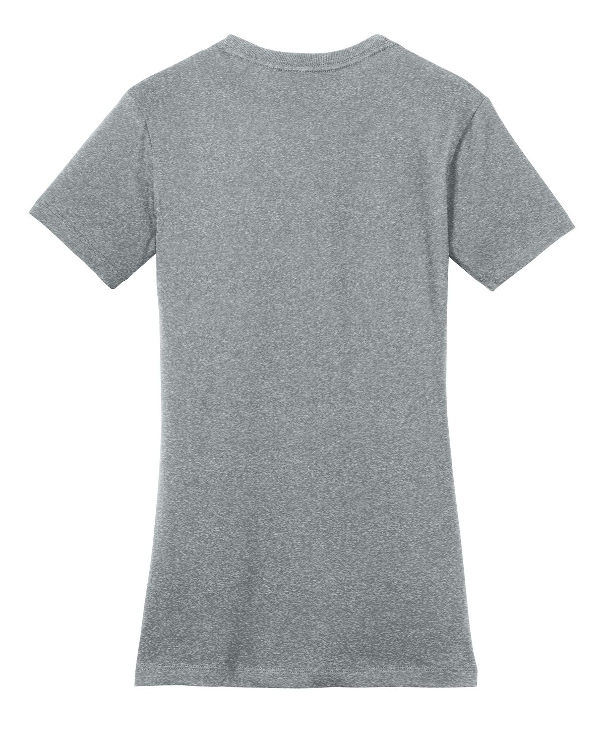 DM104L_HeatheredSteel_Flat_Back District Women's Perfect Weight Tee