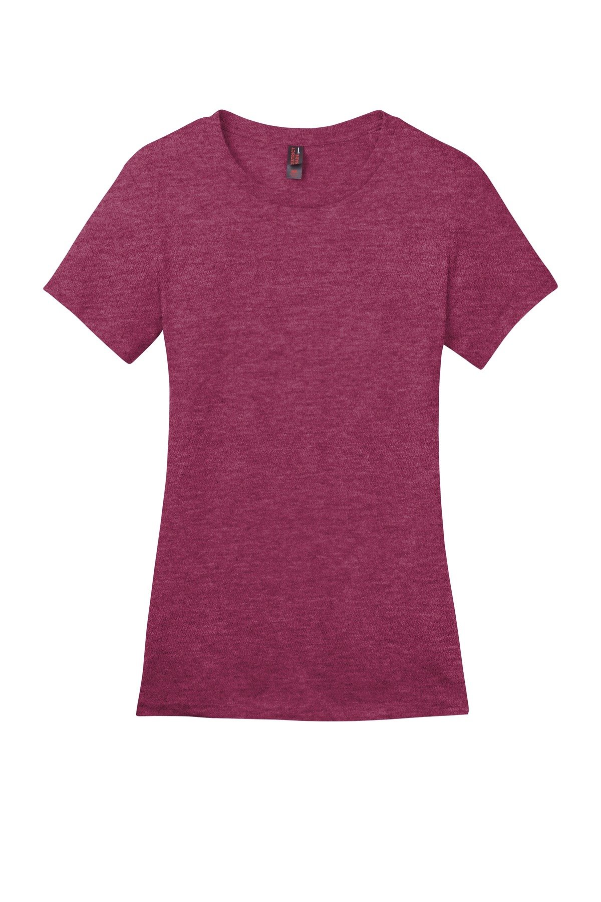 DM104L_hthrlgnbrry_flat_front District Women's Perfect Weight Tee