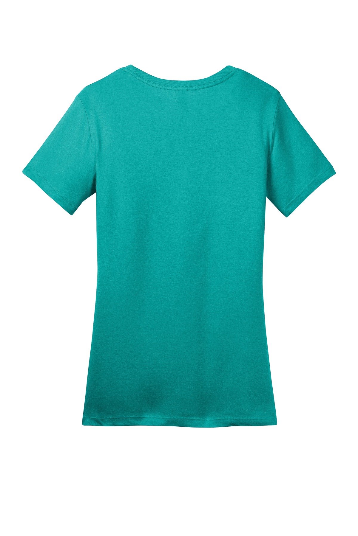 DM104L_jade_flat_back District Women's Perfect Weight Tee