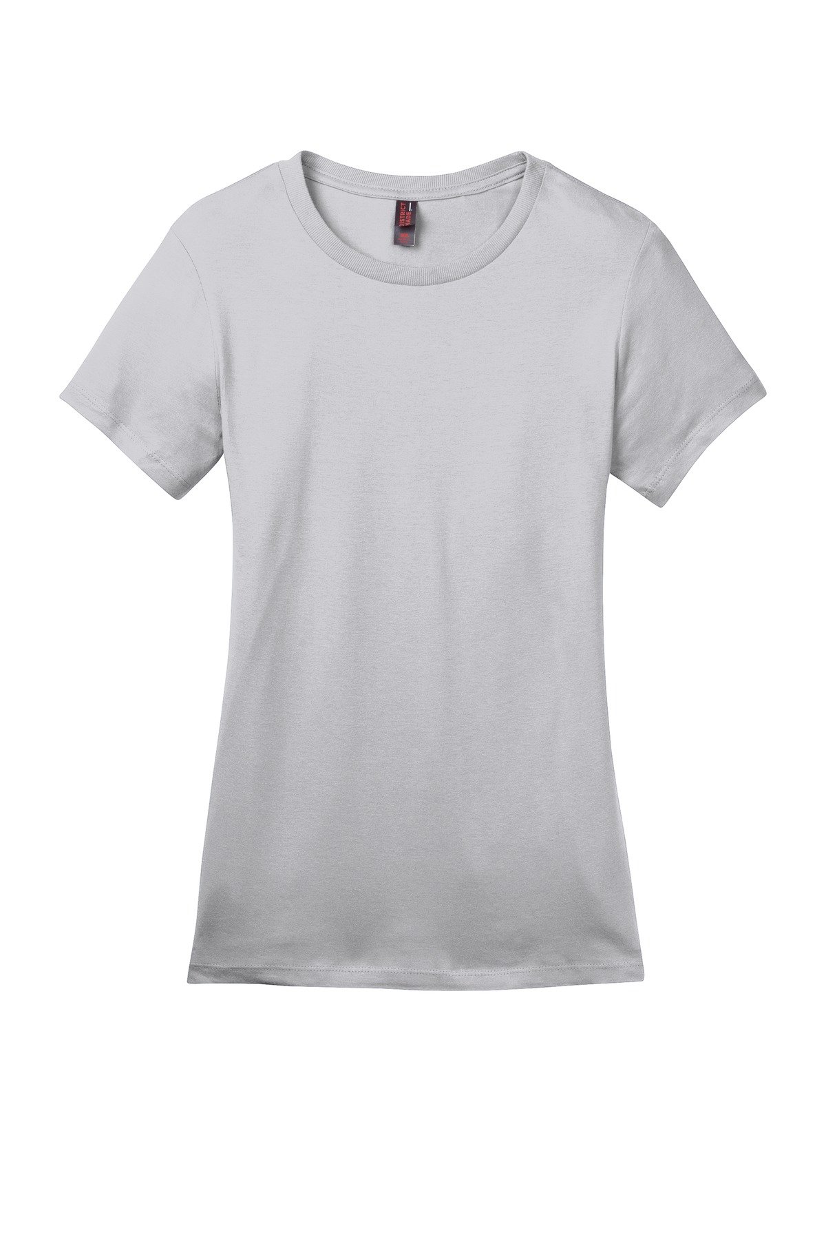 DM104L_silver_flat_front District Women's Perfect Weight Tee