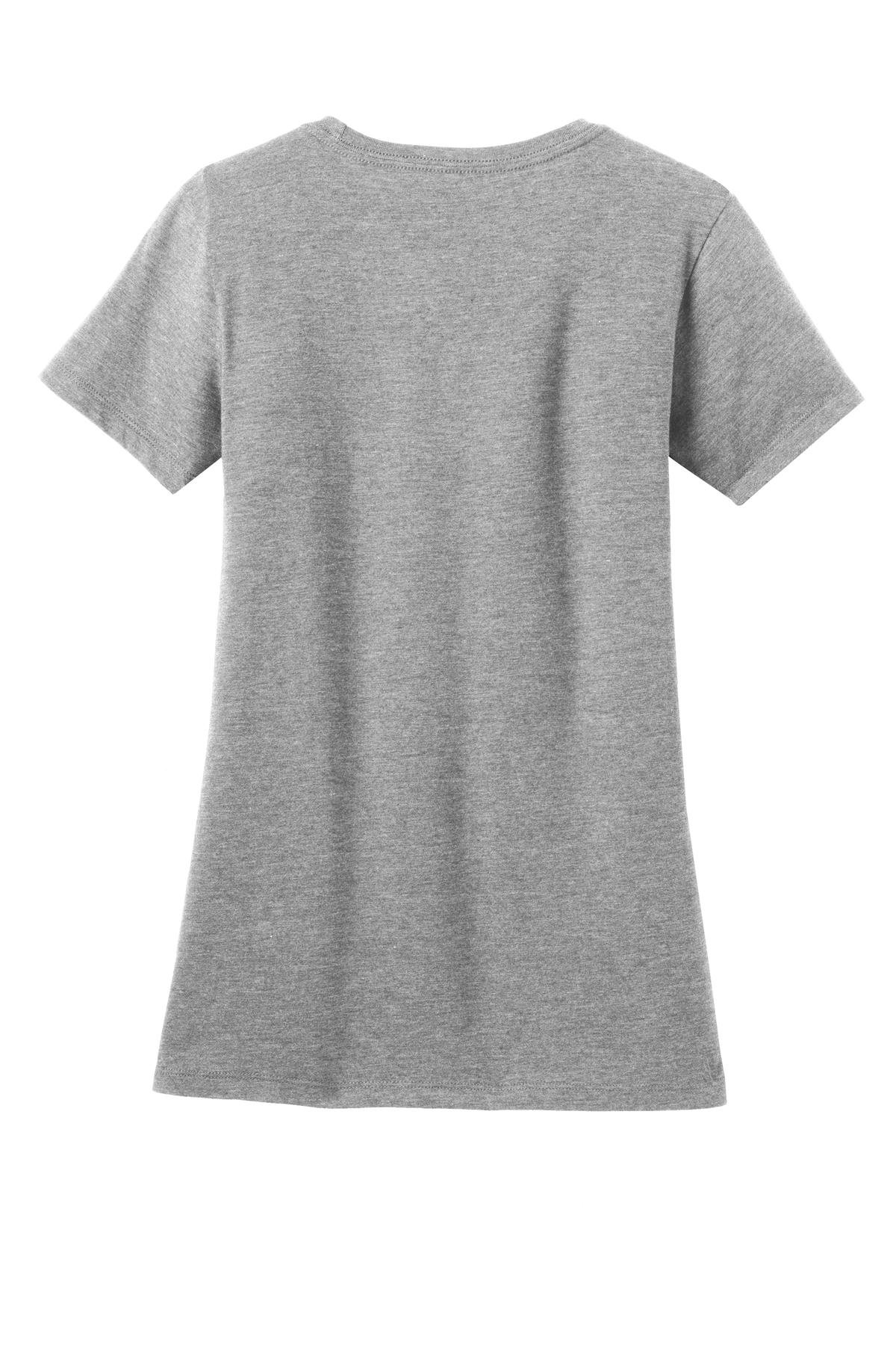 DM108L_lighththrdgrey_flat_back District Women's Perfect Blend Tee