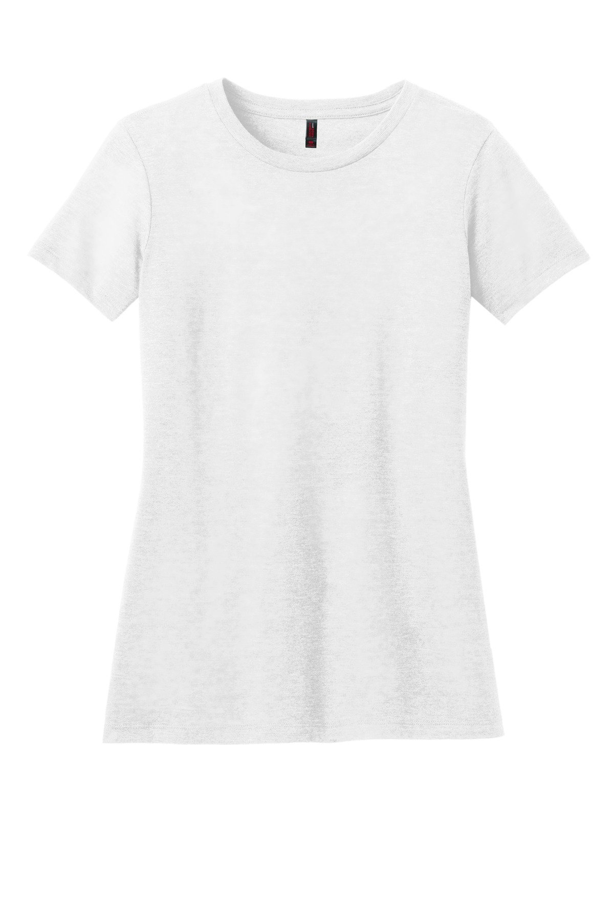 DM108L_white_flat_front District Women's Perfect Blend Tee