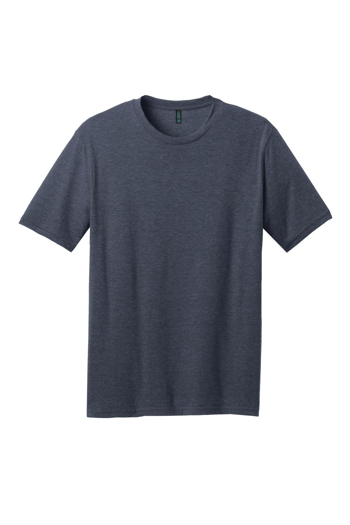 DM108_hthrdnavy_flat_front District Perfect Blend Tee.