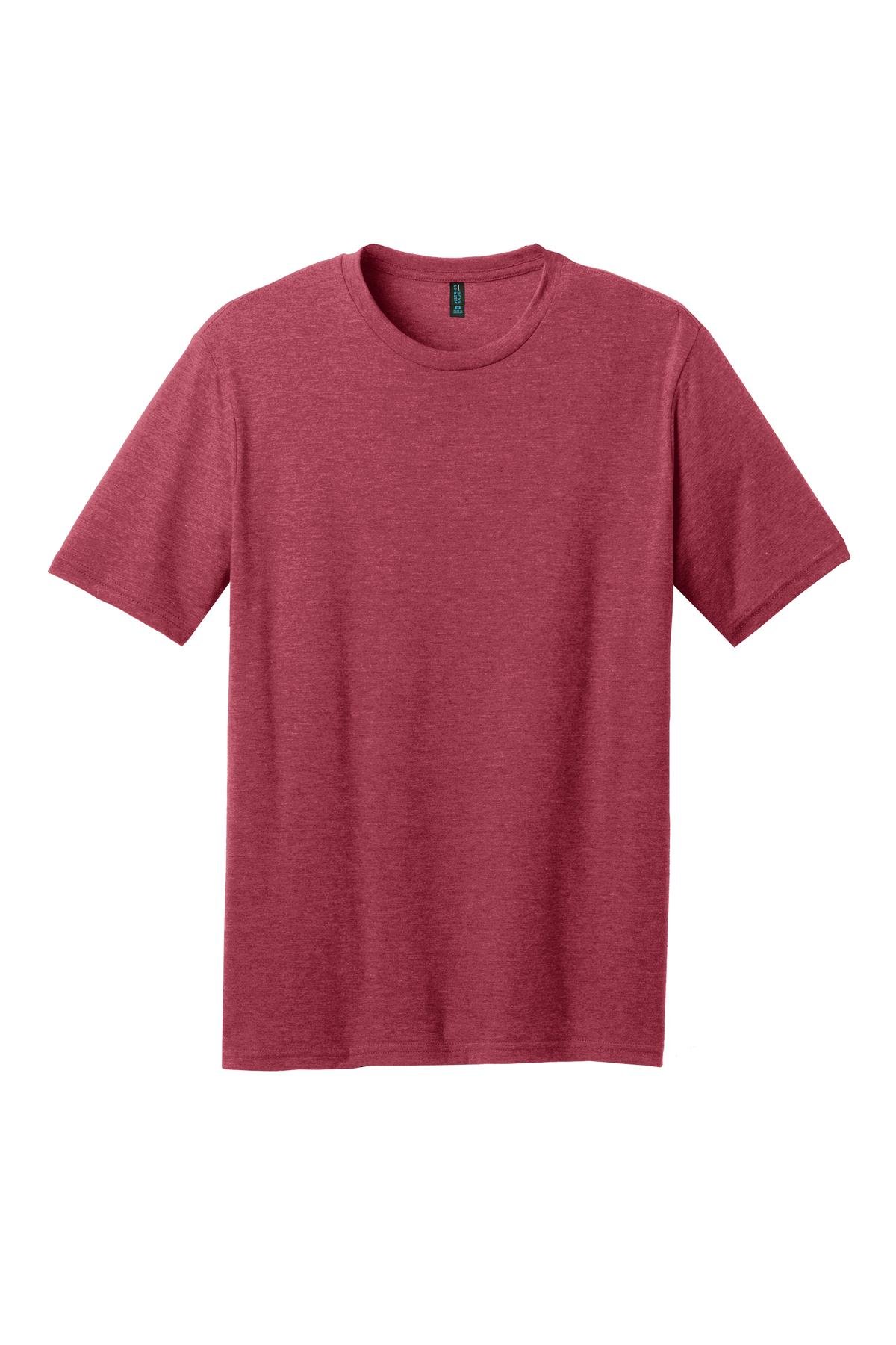 DM108_hthrdred_flat_front District Perfect Blend Tee.