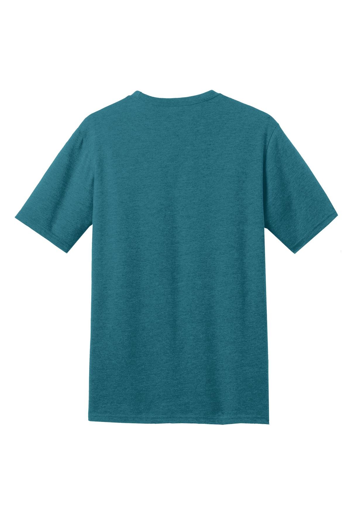 DM108_hthrdteal_flat_back District Perfect Blend Tee.