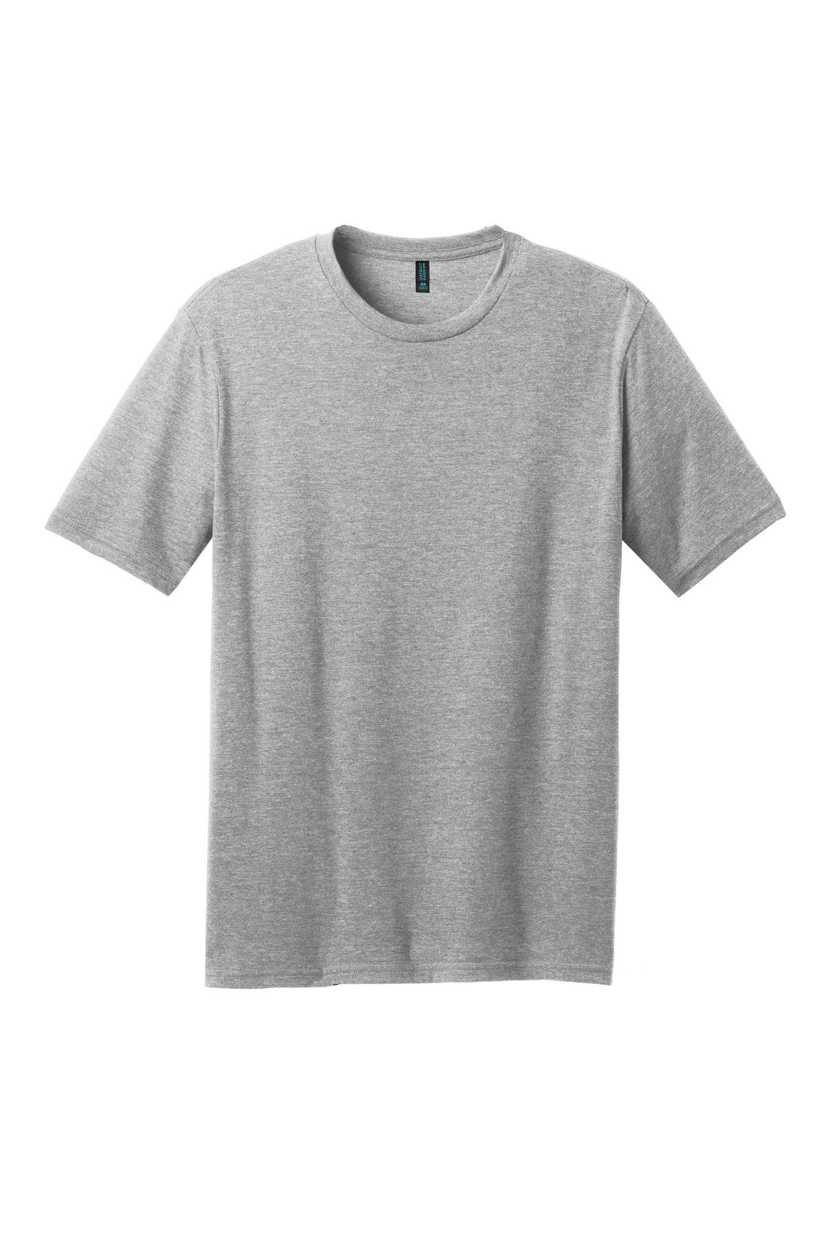 DM108_lighththrgrey_flat_front District Perfect Blend Tee.