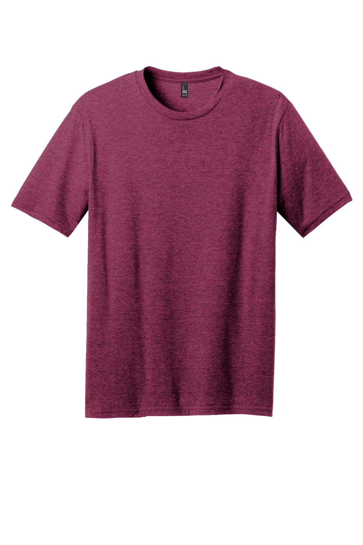 DM108_rspbrryfleck_flat_front District Perfect Blend Tee.