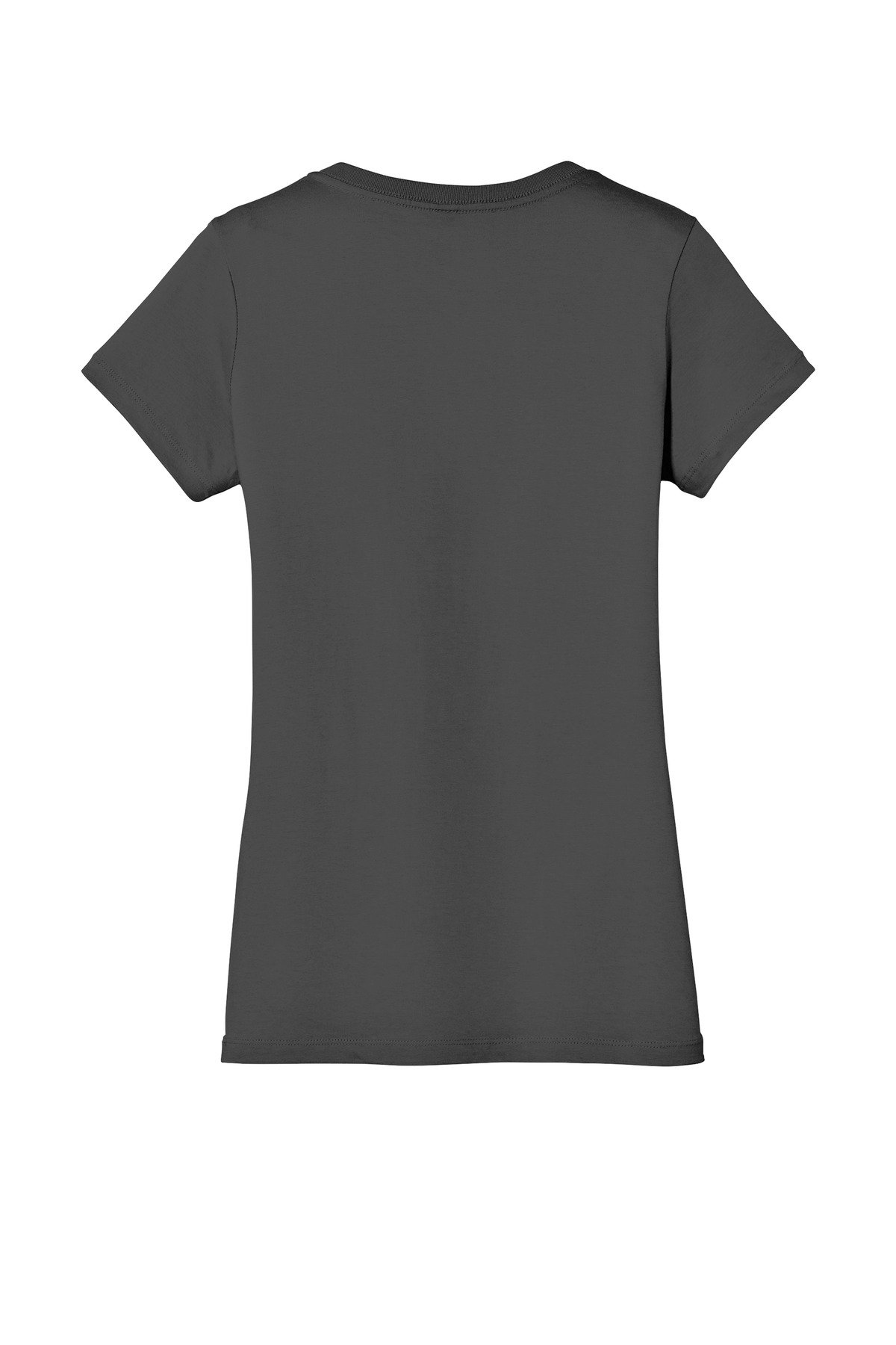 DM1170L_charcoal_flat_back District - Women's Perfect Weight V-Neck Tee.
