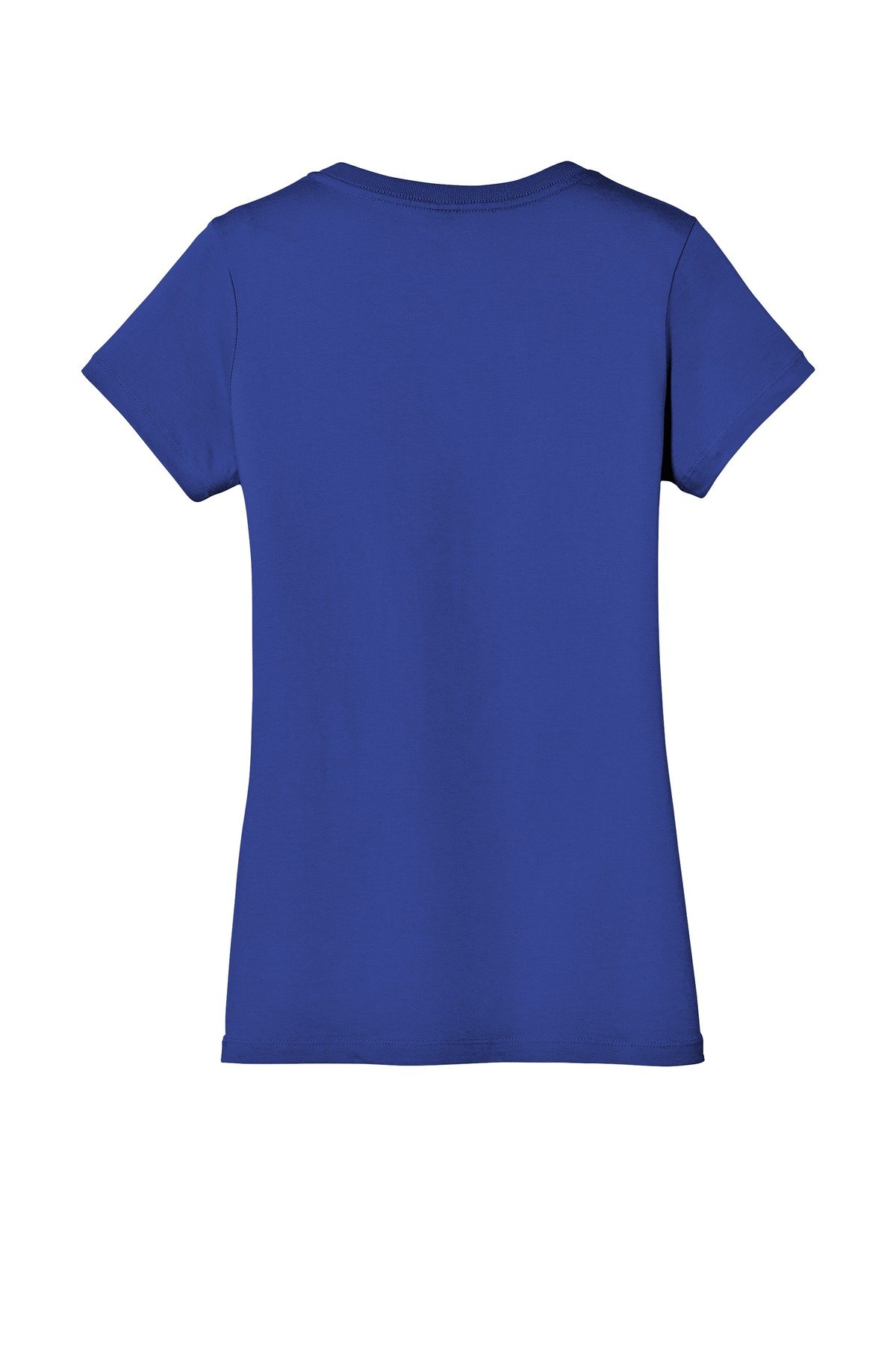 DM1170L_deeproyal_flat_back District - Women's Perfect Weight V-Neck Tee.