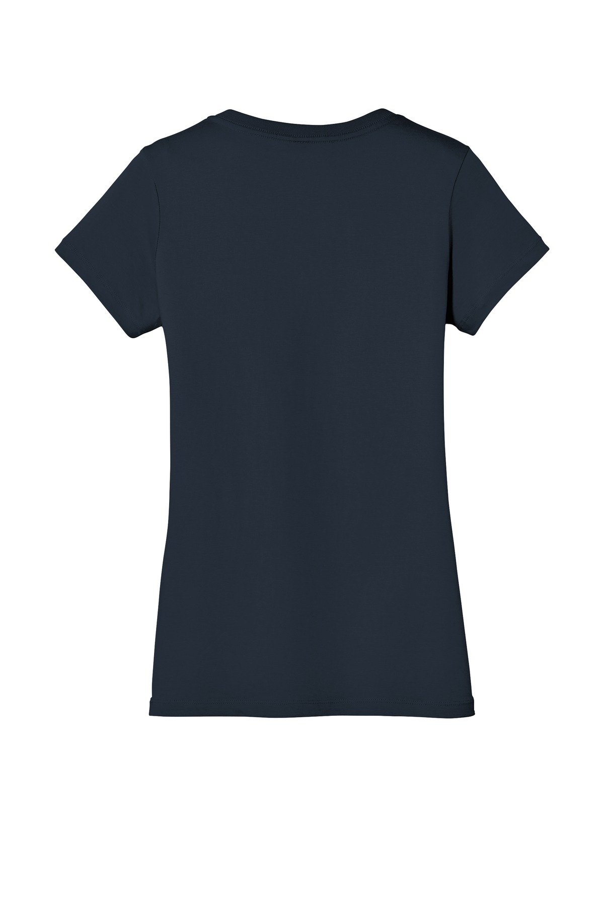 DM1170L_newnavy_flat_back District - Women's Perfect Weight V-Neck Tee.