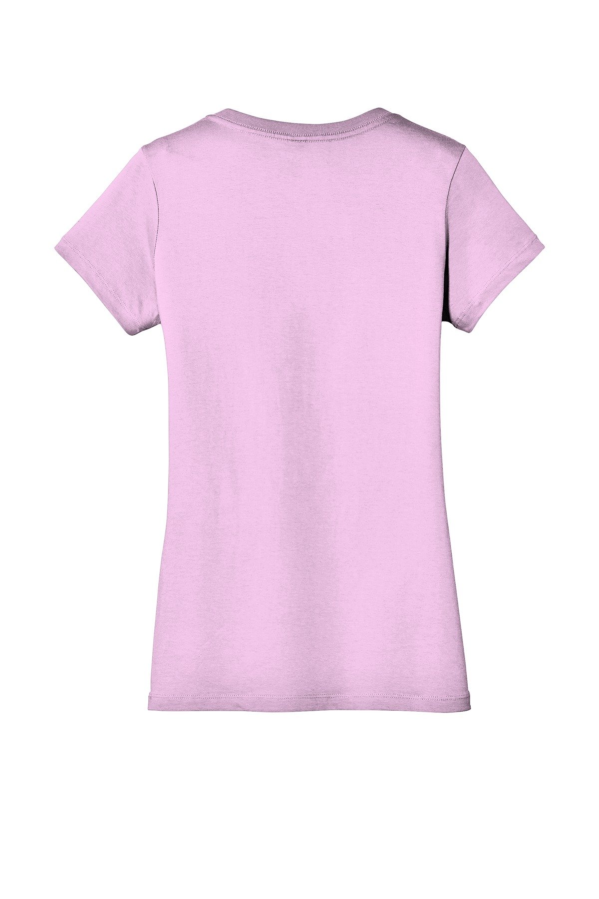 DM1170L_softpurple_flat_back District - Women's Perfect Weight V-Neck Tee.