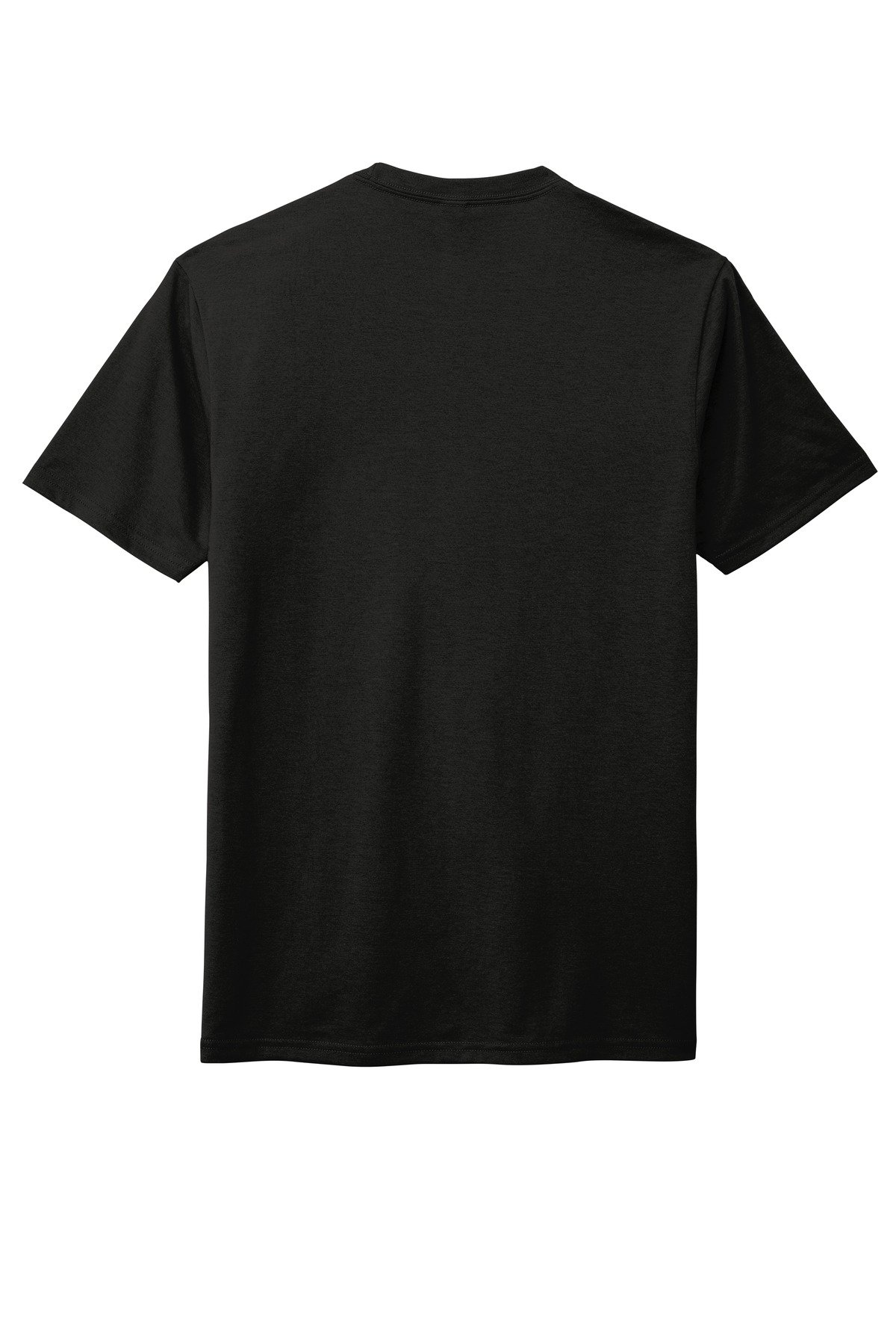 DM130DTG_black_flat_back District Perfect Tri DTG Tee