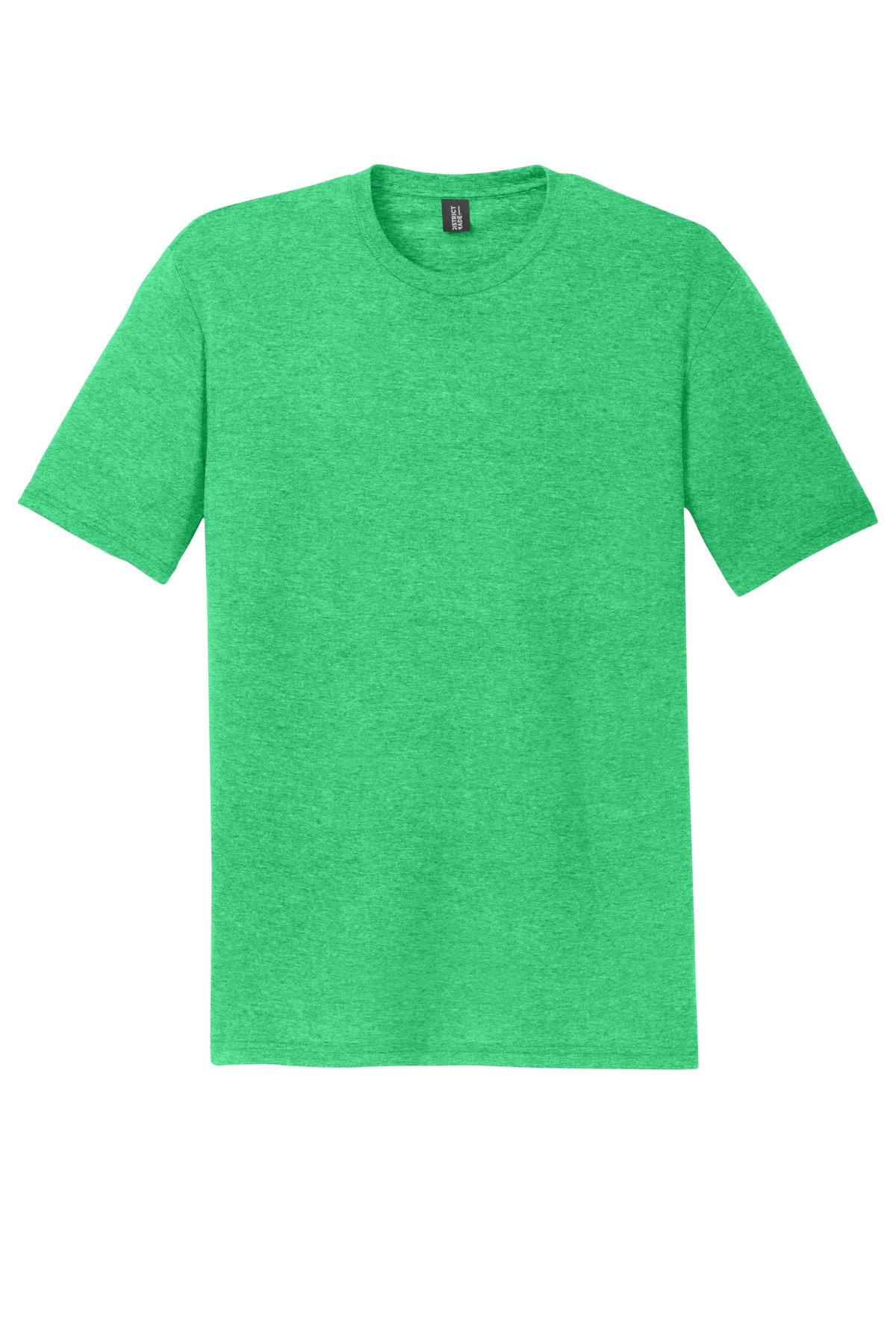 DM130DTG_greenfrost_flat_front District Perfect Tri DTG Tee