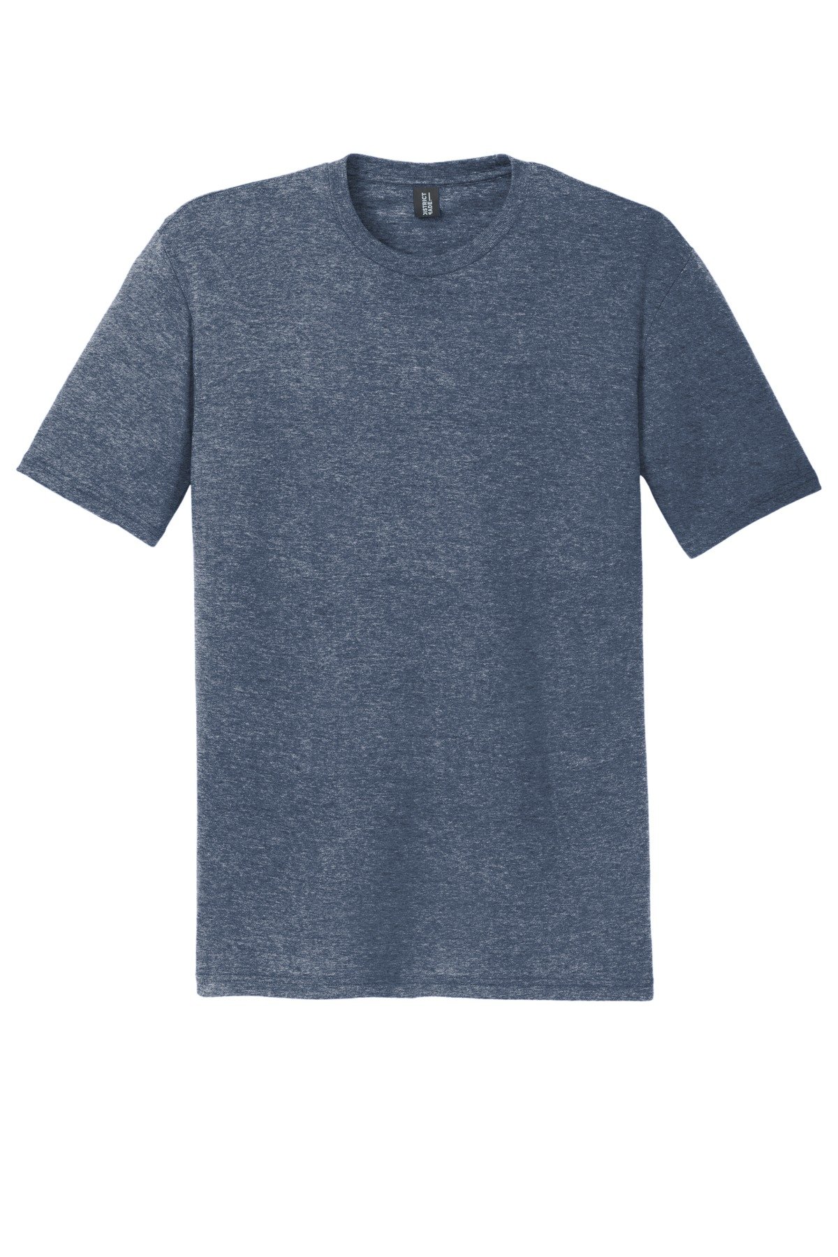 DM130DTG_navyfrost_flat_front District Perfect Tri DTG Tee