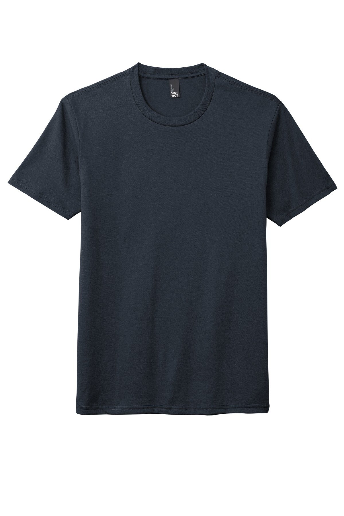 DM130DTG_newnavy_flat_front District Perfect Tri DTG Tee