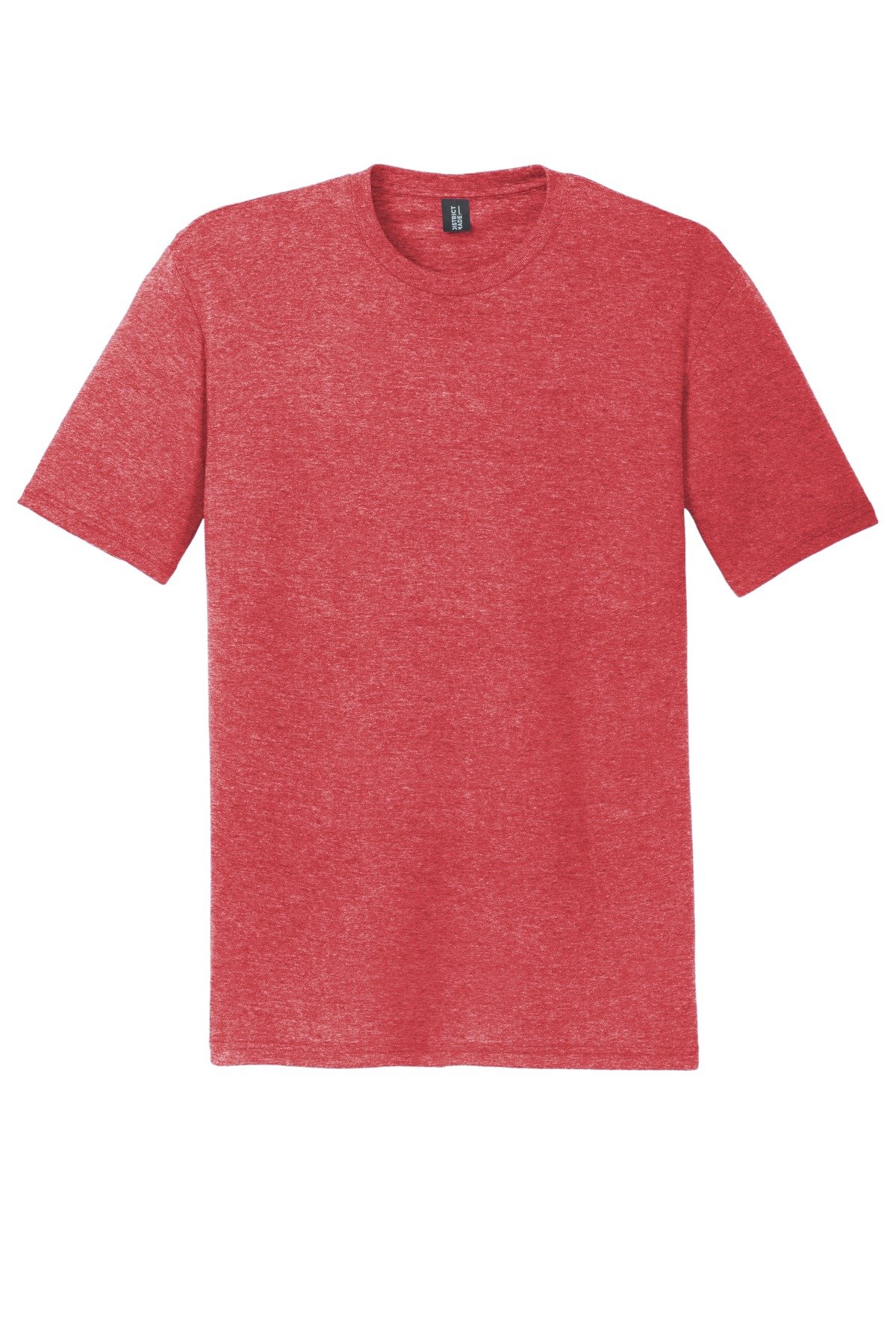 DM130DTG_redfrost_flat_front District Perfect Tri DTG Tee