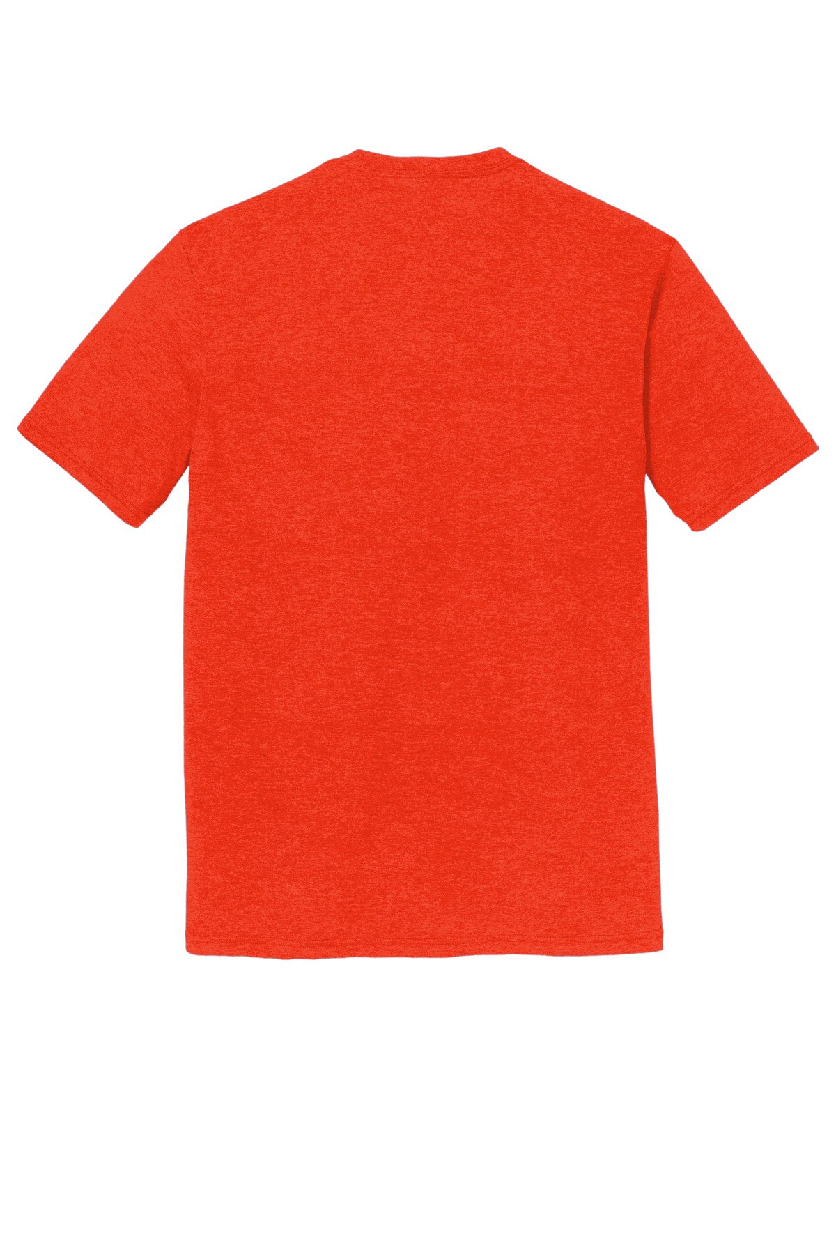 DM130_deeporangeheather_flat_back District Perfect Tri Tee.
