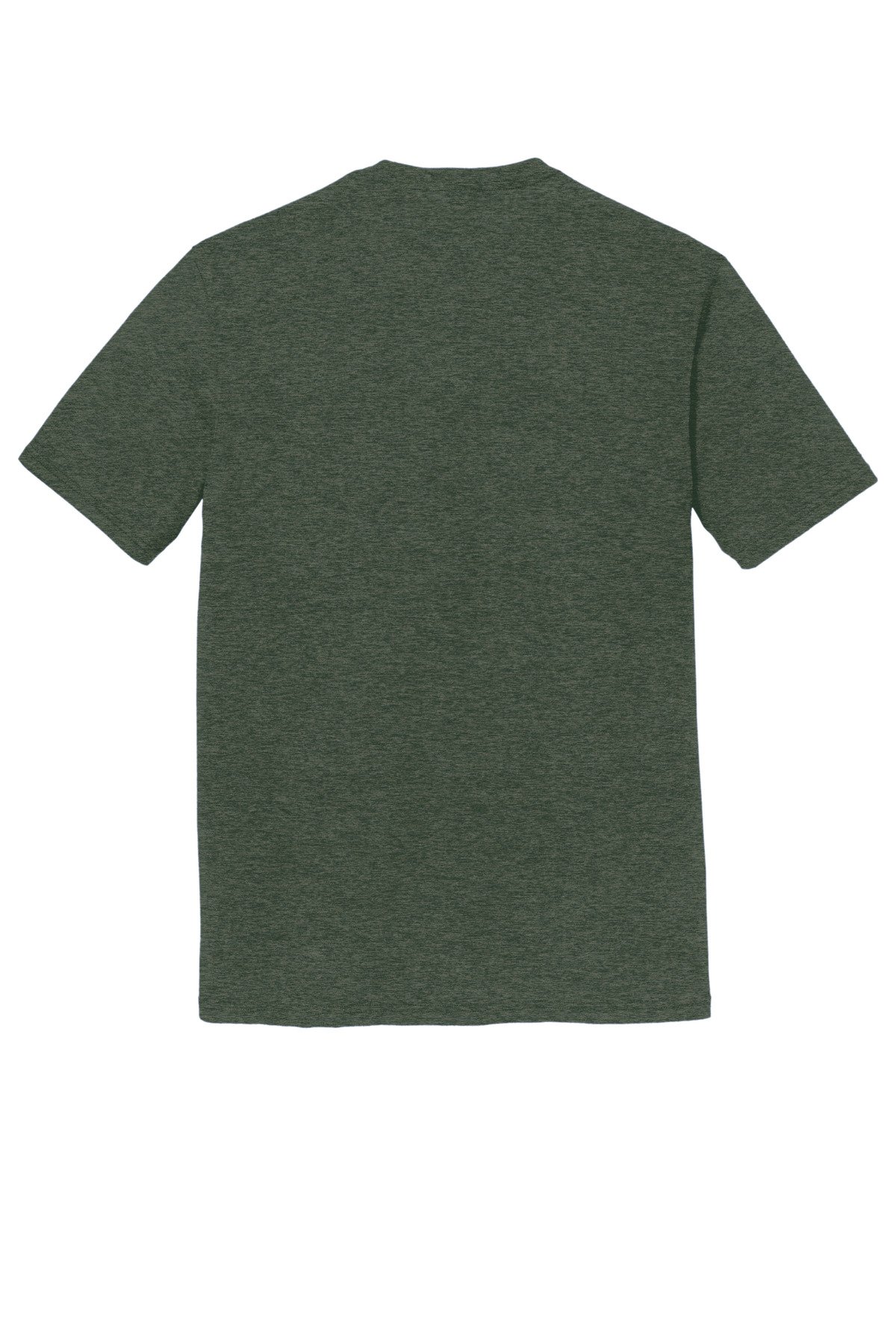 DM130_heatheredforestgreen_flat_back District Perfect Tri Tee.