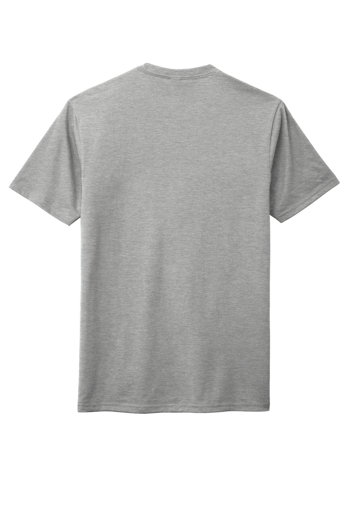 DM130_heatheredgrey_flat_back District Perfect Tri Tee.