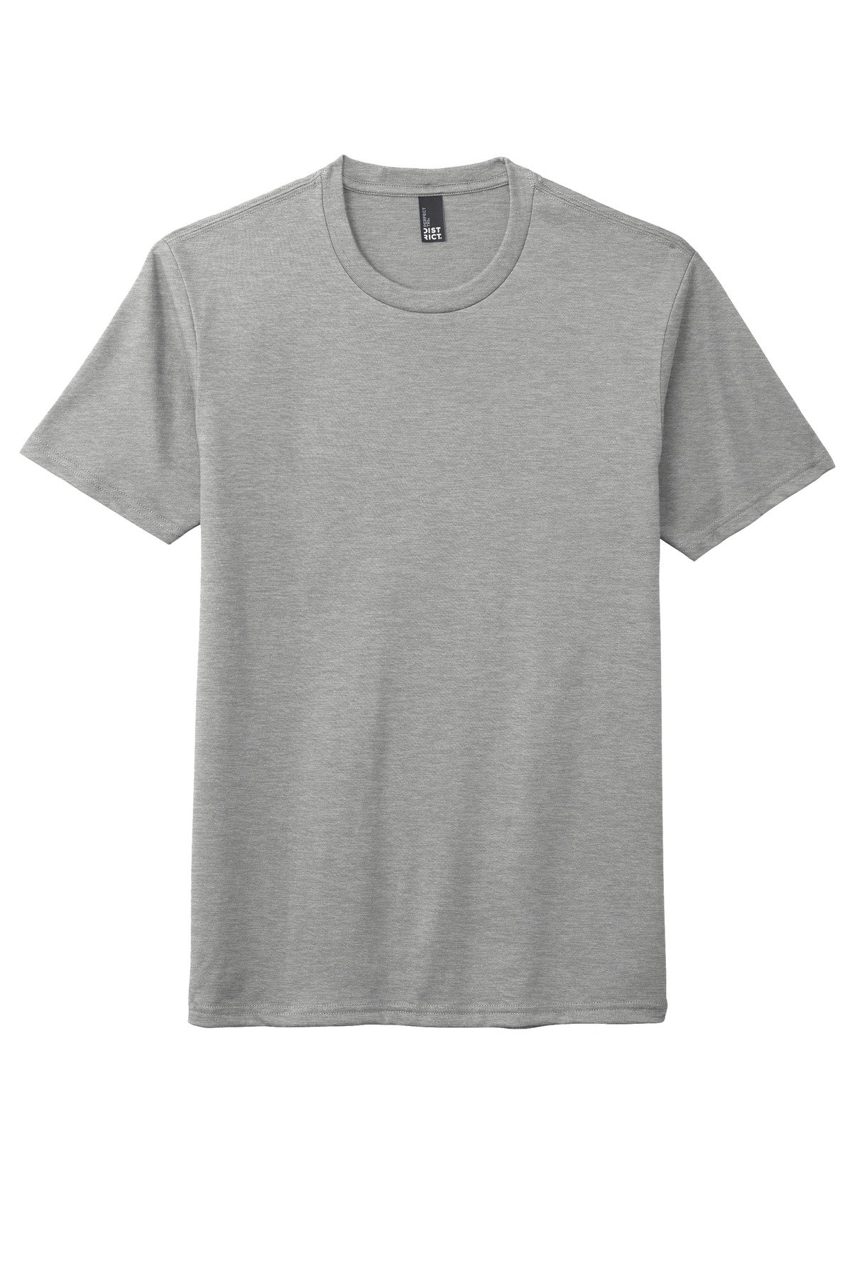 DM130_heatheredgrey_flat_front District Perfect Tri Tee.