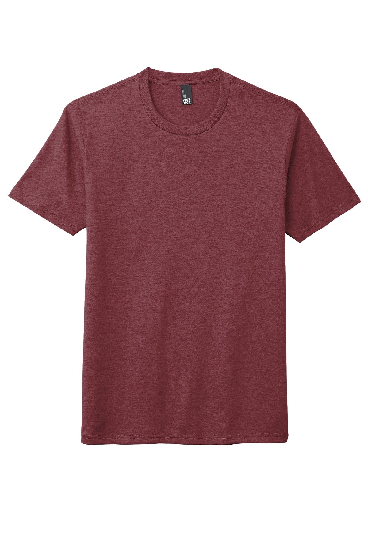 DM130_maroonfrost_flat_front District Perfect Tri Tee.