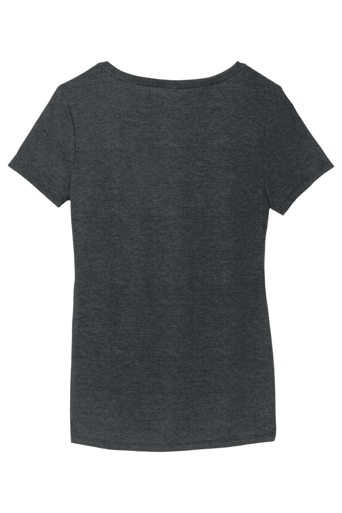 DM1350L_blackfrost_flat_back District Women's Perfect Tri V-Neck Tee