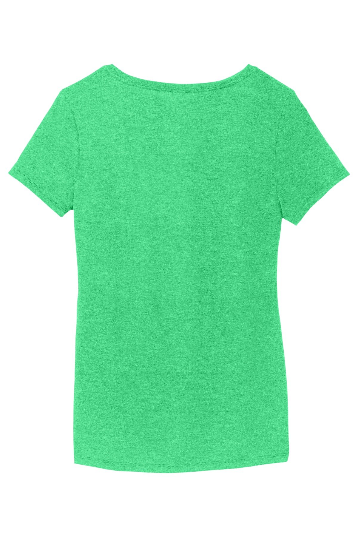 DM1350L_greenfrost_flat_back District Women's Perfect Tri V-Neck Tee