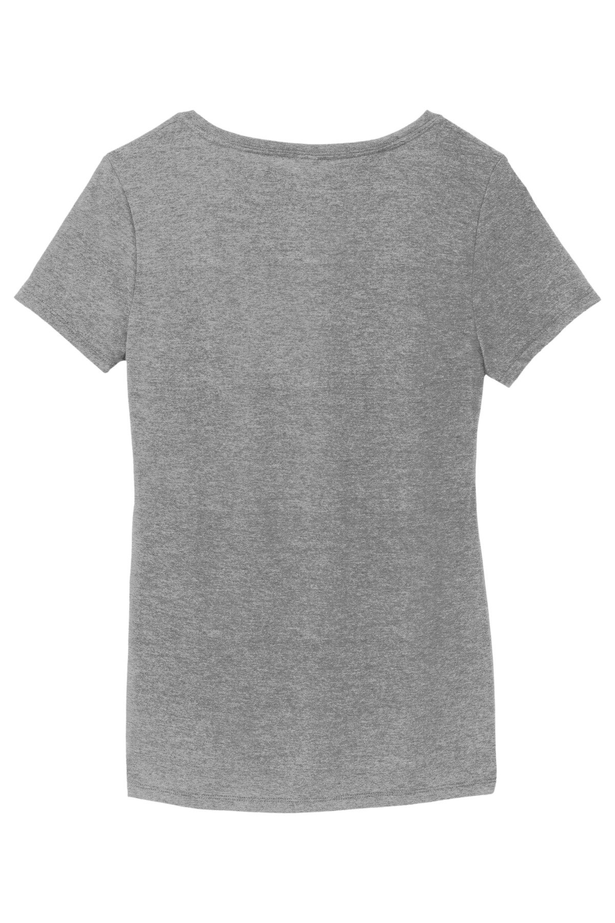 DM1350L_greyfrost_flat_back District Women's Perfect Tri V-Neck Tee