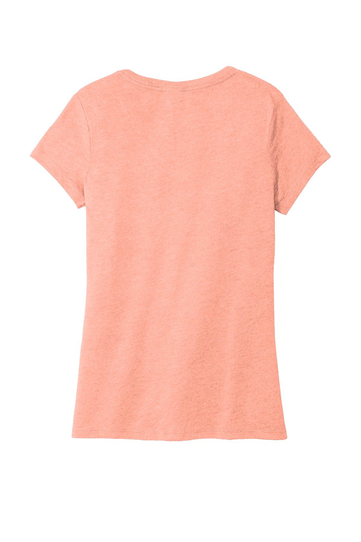 DM1350L_heathereddustypch_flat_back District Women's Perfect Tri V-Neck Tee