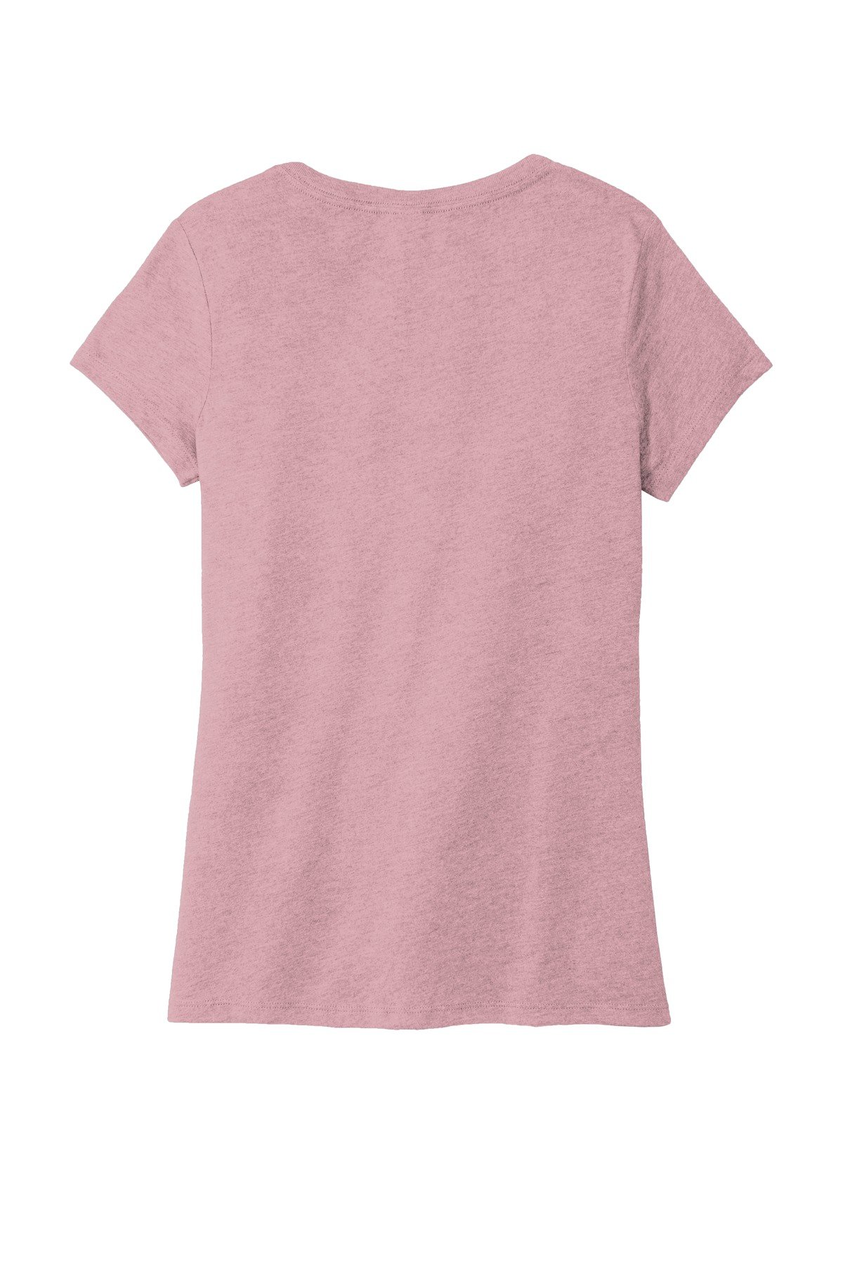 DM1350L_heatheredlavender_flat_back District Women's Perfect Tri V-Neck Tee