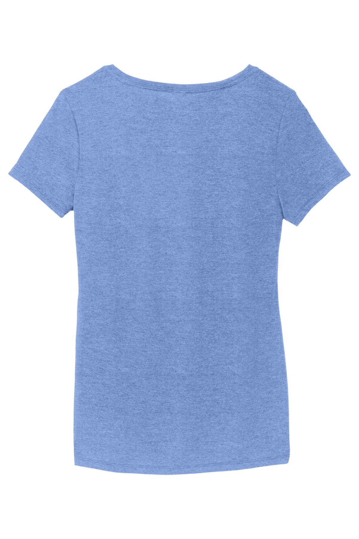 DM1350L_maritimefrost_flat_back District Women's Perfect Tri V-Neck Tee