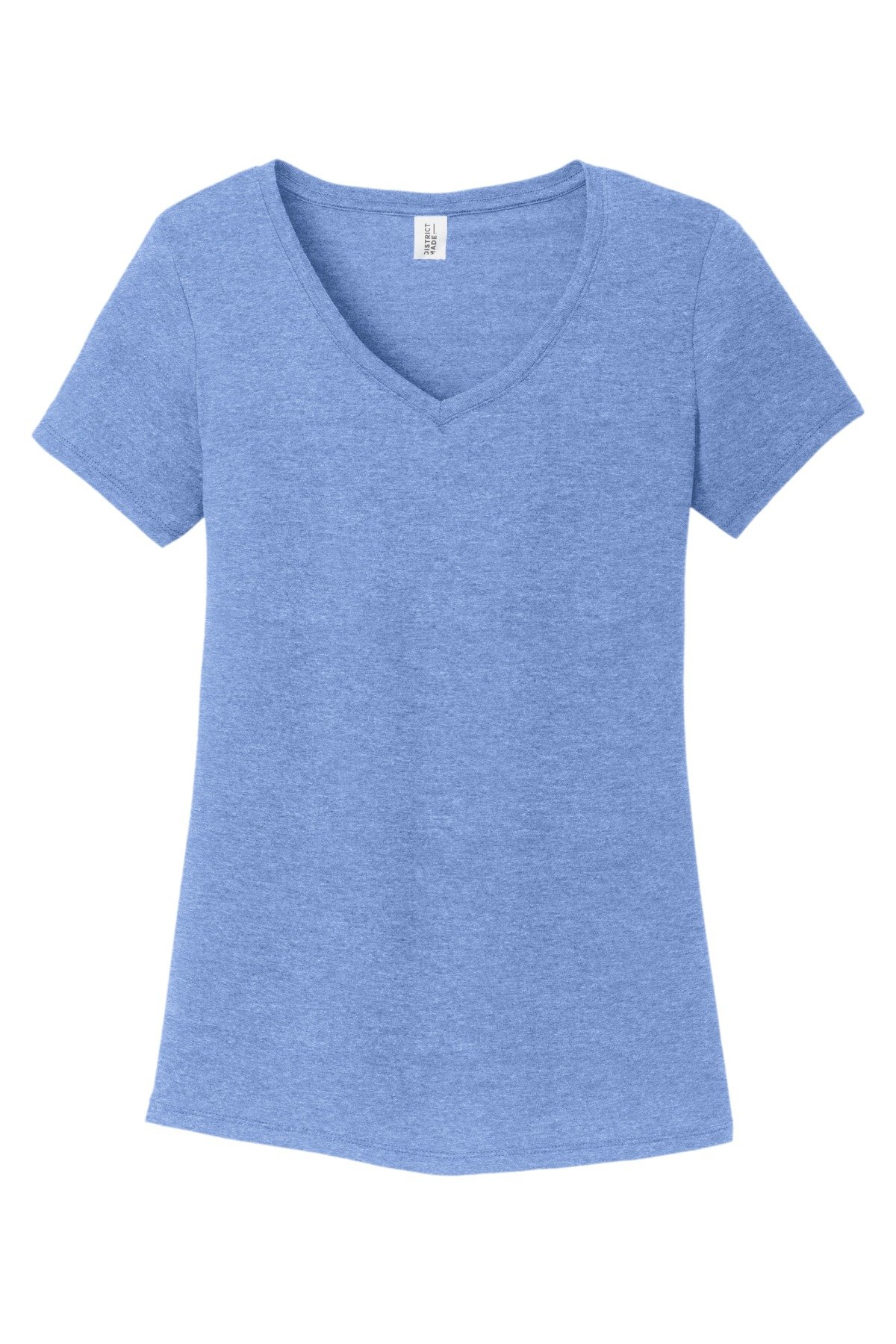 DM1350L_maritimefrost_flat_front District Women's Perfect Tri V-Neck Tee