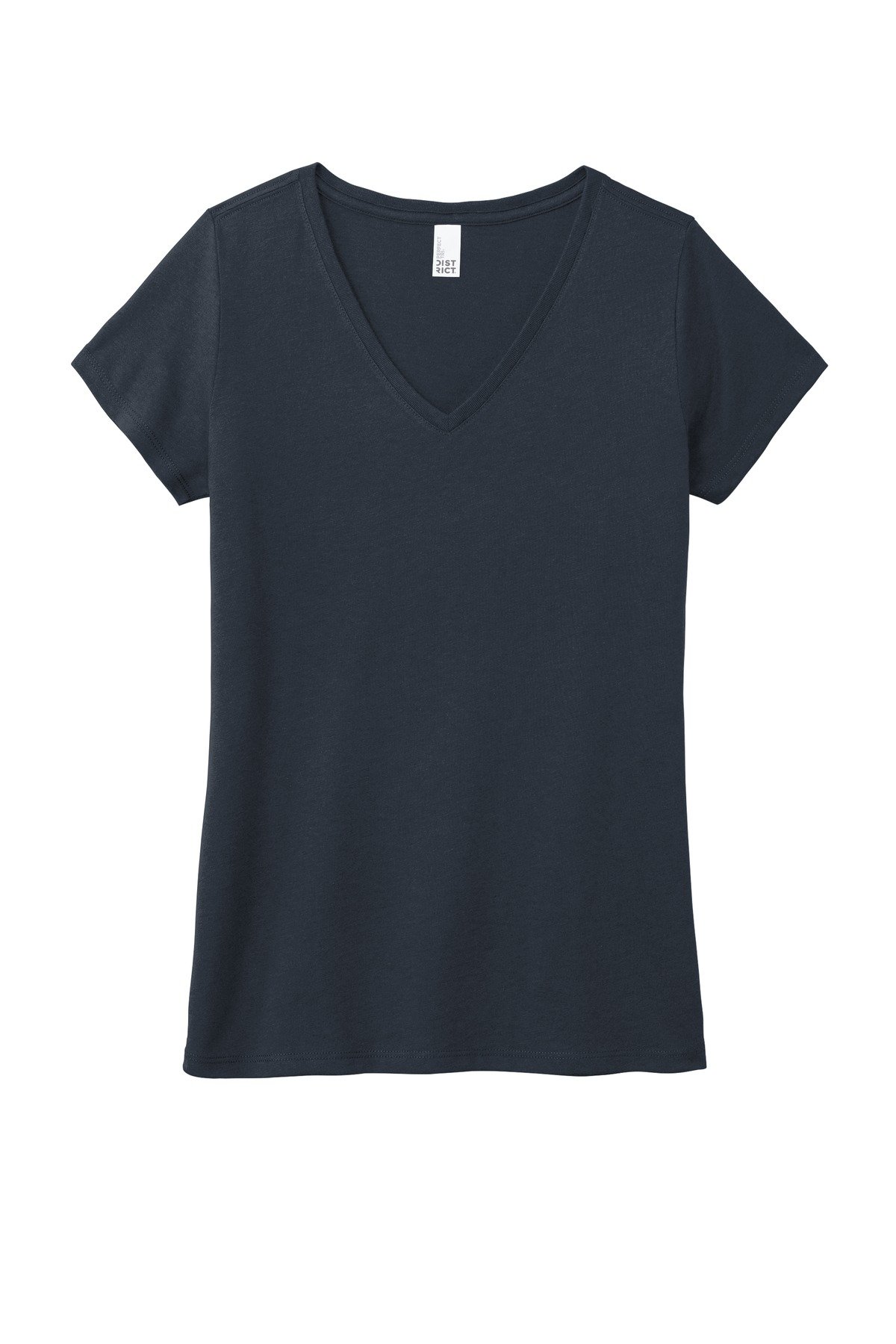 DM1350L_newnavy_flat_front District Women's Perfect Tri V-Neck Tee