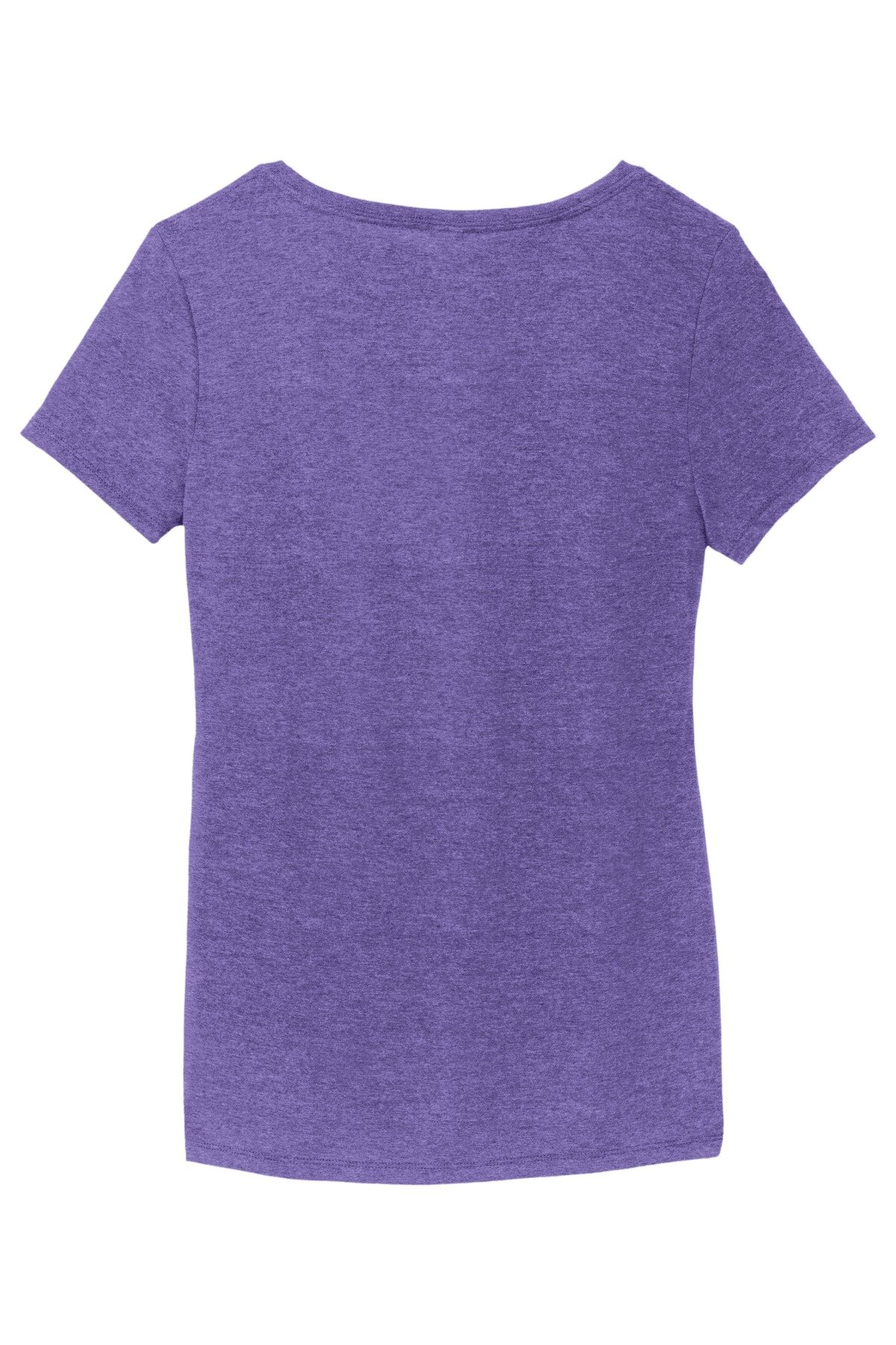 DM1350L_purplefrost_flat_back District Women's Perfect Tri V-Neck Tee