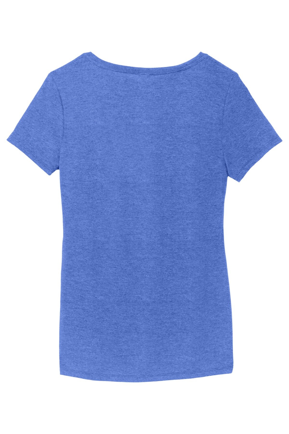 DM1350L_royalfrost_flat_back District Women's Perfect Tri V-Neck Tee