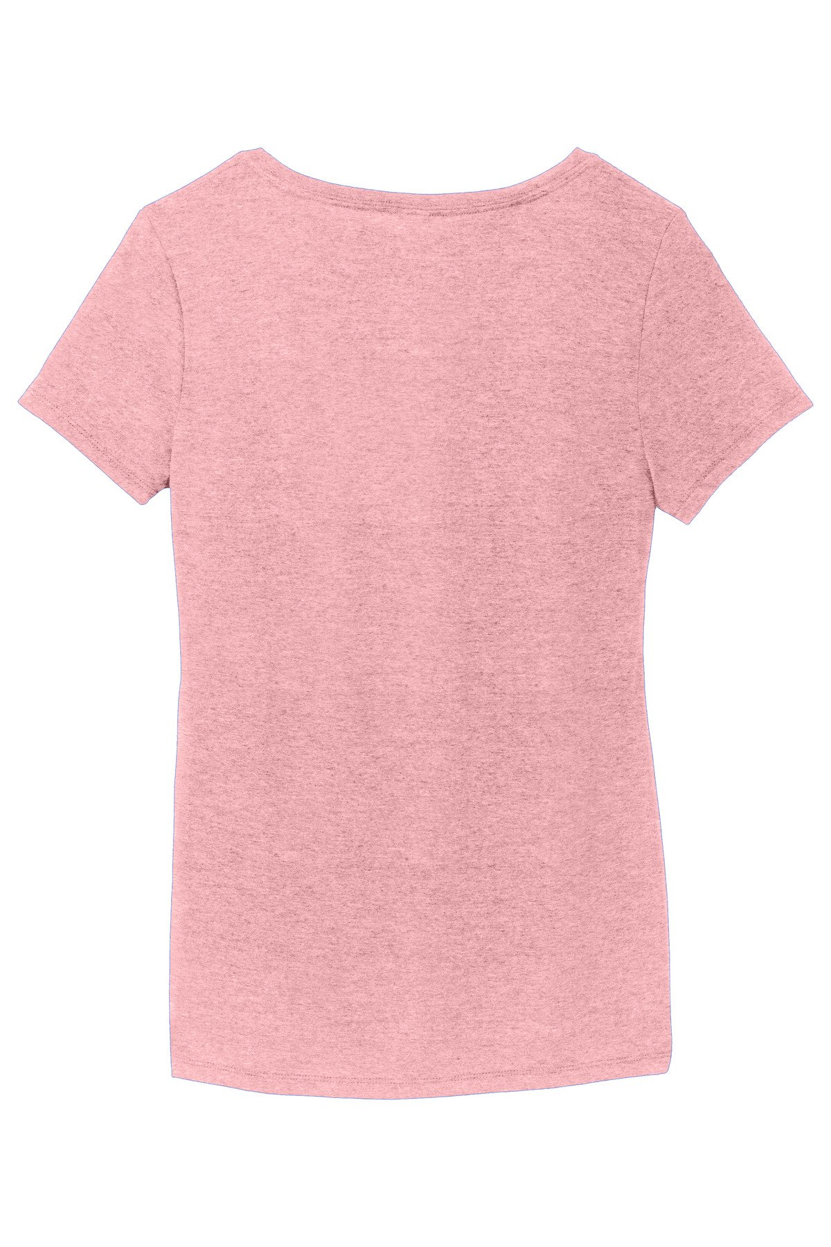 DM1350L_wisteriaheather_flat_back District Women's Perfect Tri V-Neck Tee