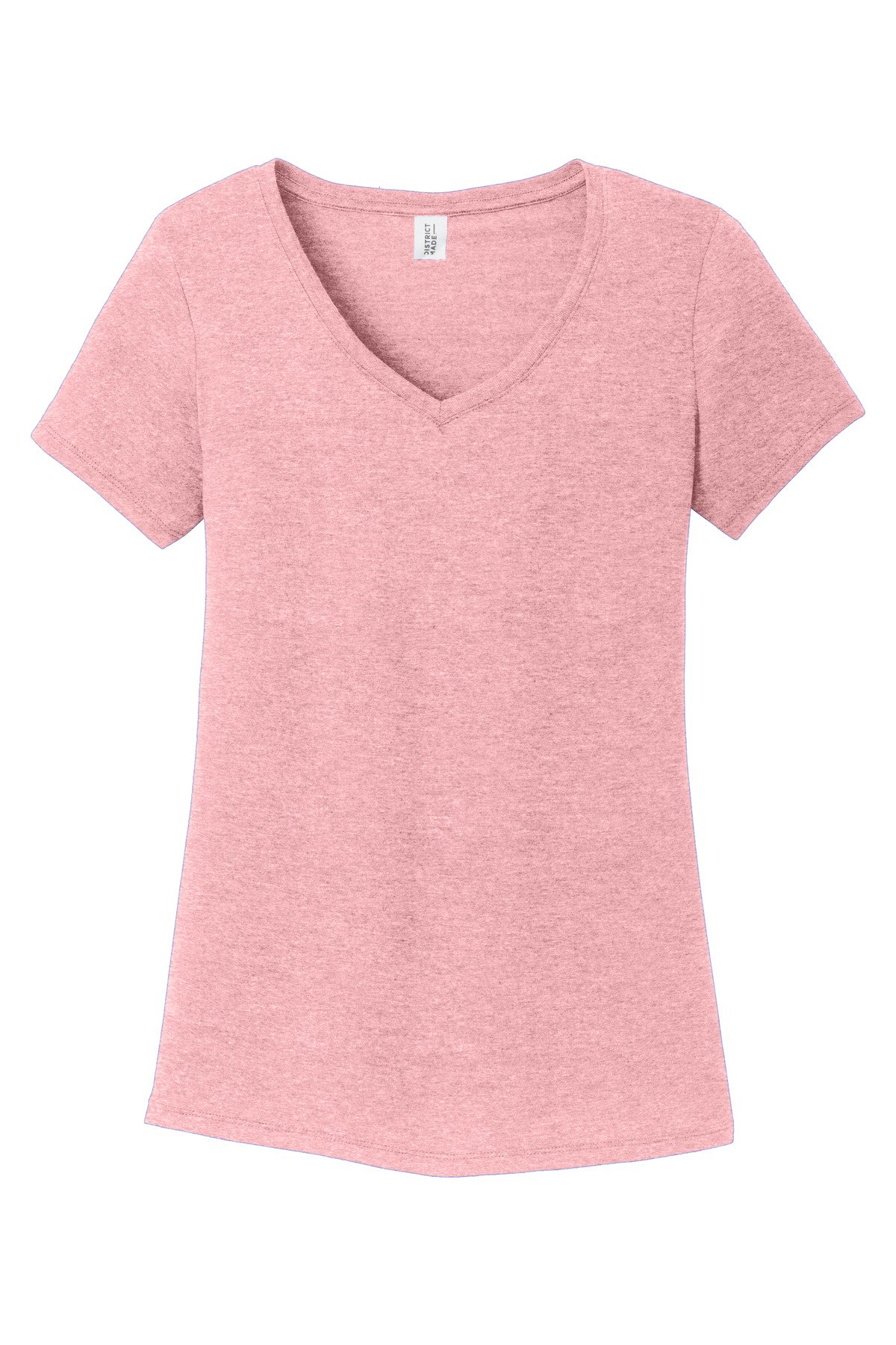 DM1350L_wisteriaheather_flat_front District Women's Perfect Tri V-Neck Tee