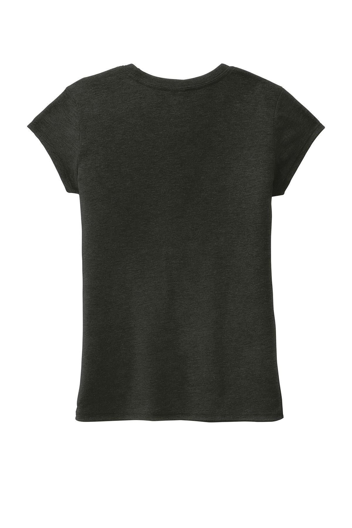 DT130YG_blackfrost_flat_back District Girls Perfect Tri Tee