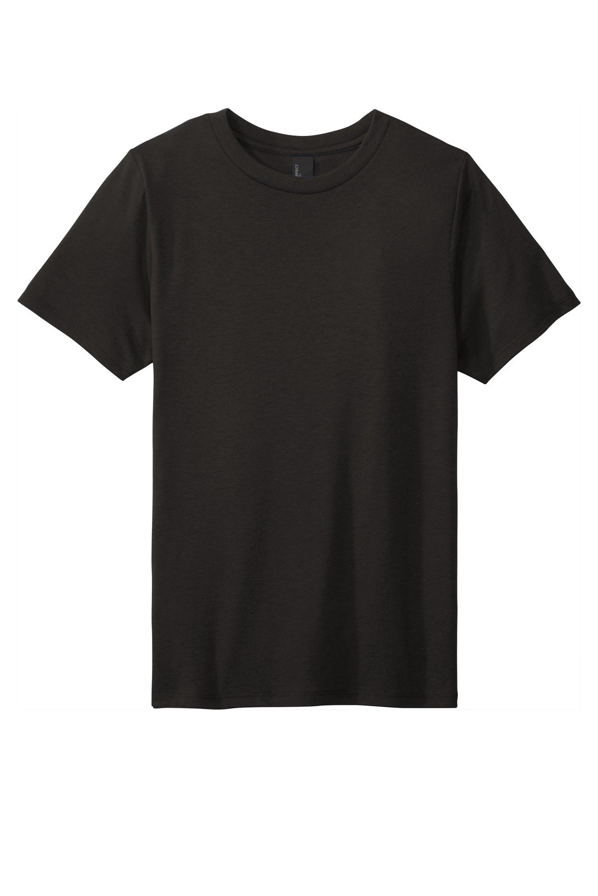 DT130Y_black_flat_front District Youth Perfect Tri Tee.