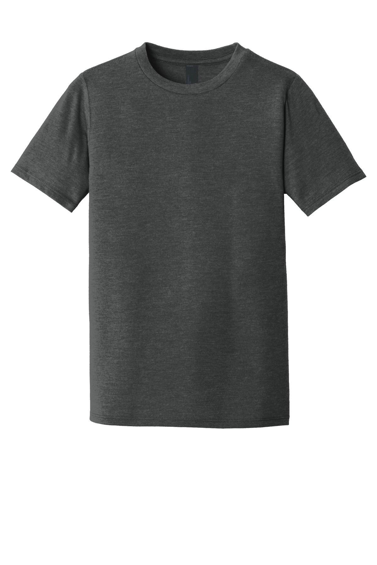 DT130Y_blackfrost_flat_front District Youth Perfect Tri Tee.