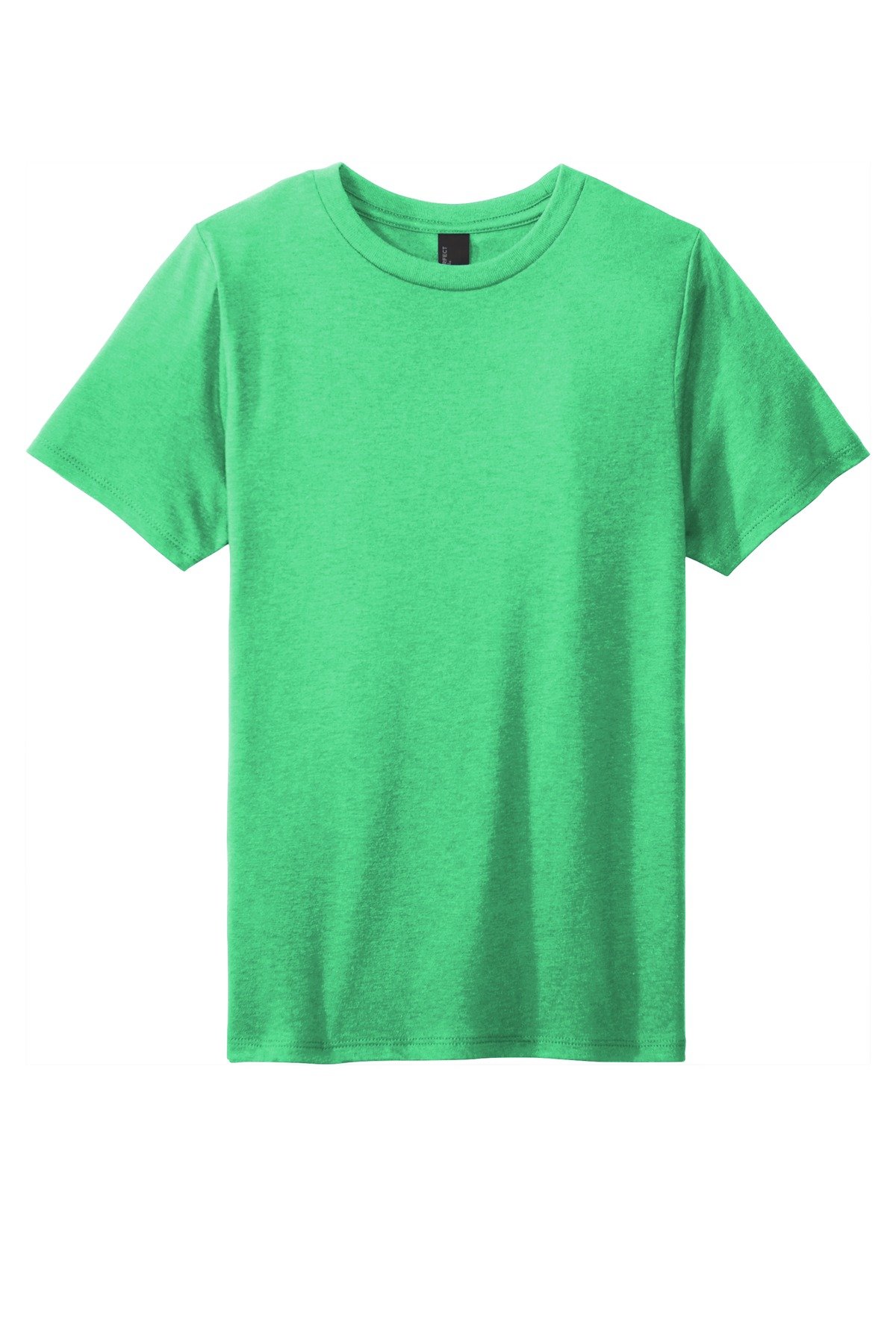 DT130Y_greenfrost_flat_front District Youth Perfect Tri Tee.
