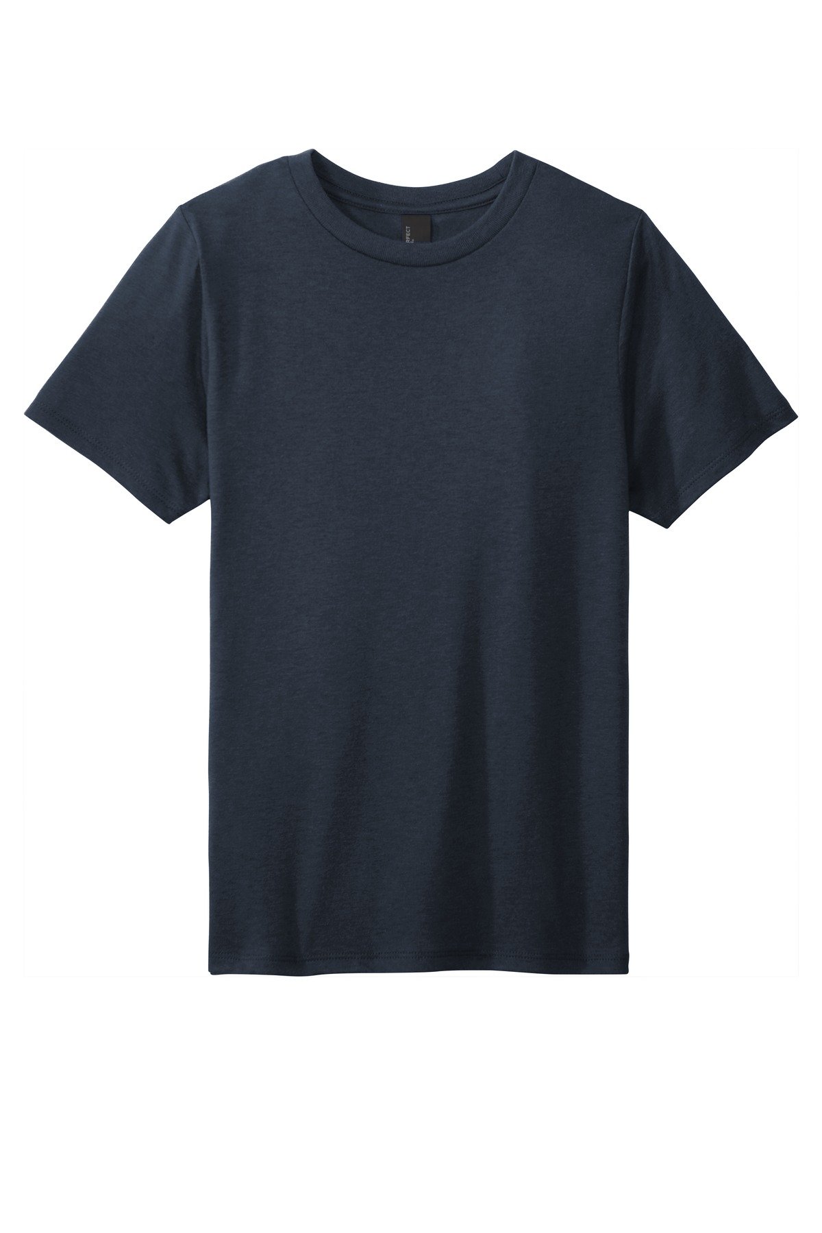 DT130Y_newnavy_flat_front District Youth Perfect Tri Tee.