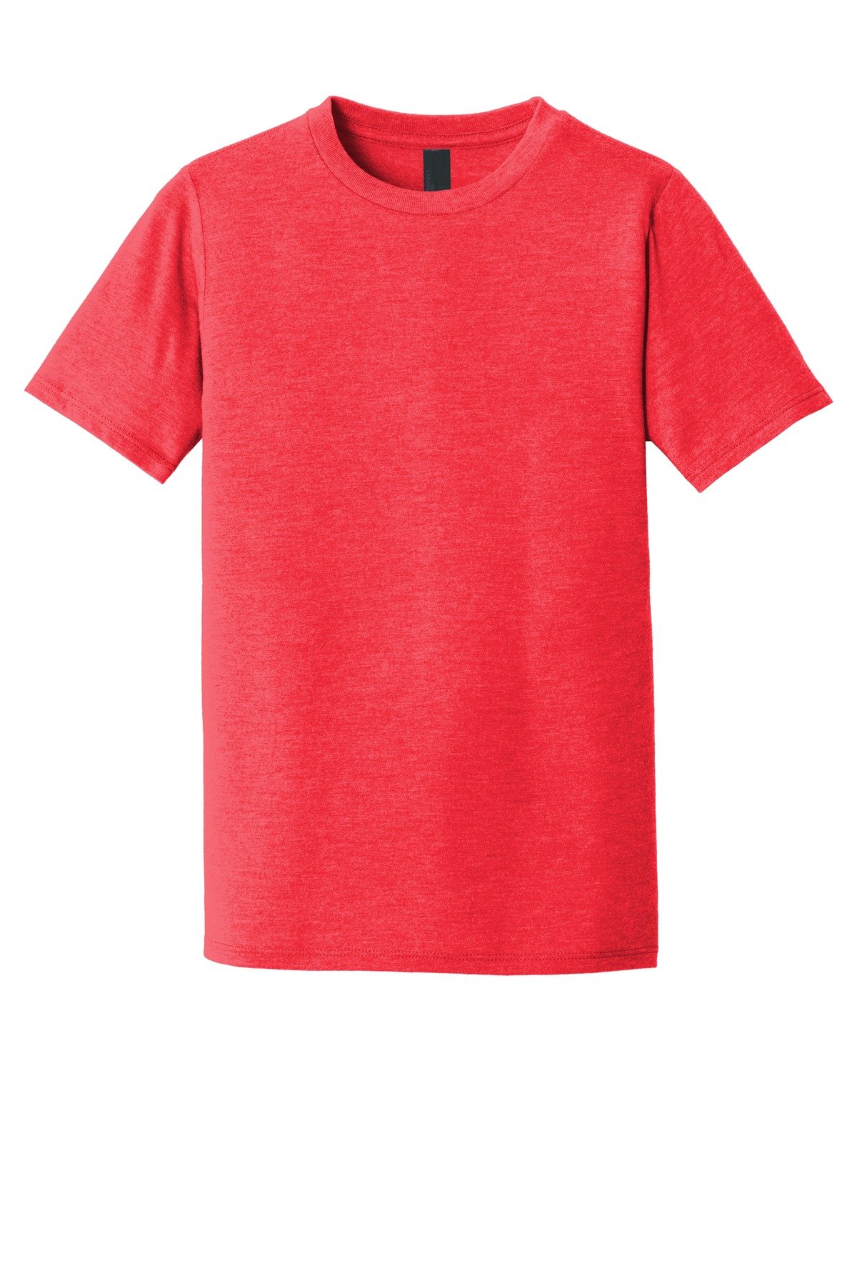 DT130Y_redfrost_flat_front District Youth Perfect Tri Tee.