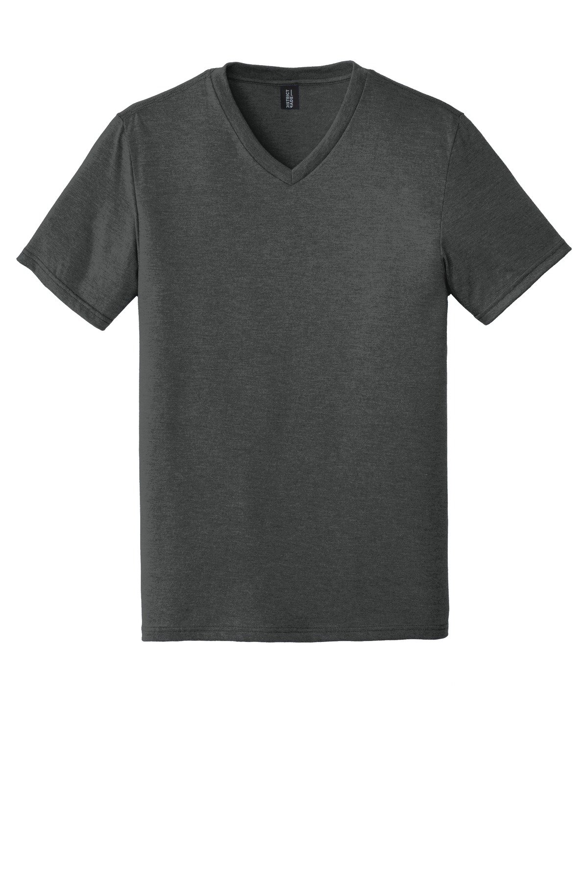 DT1350_blackfrost_flat_front District Perfect Tri V-Neck Tee