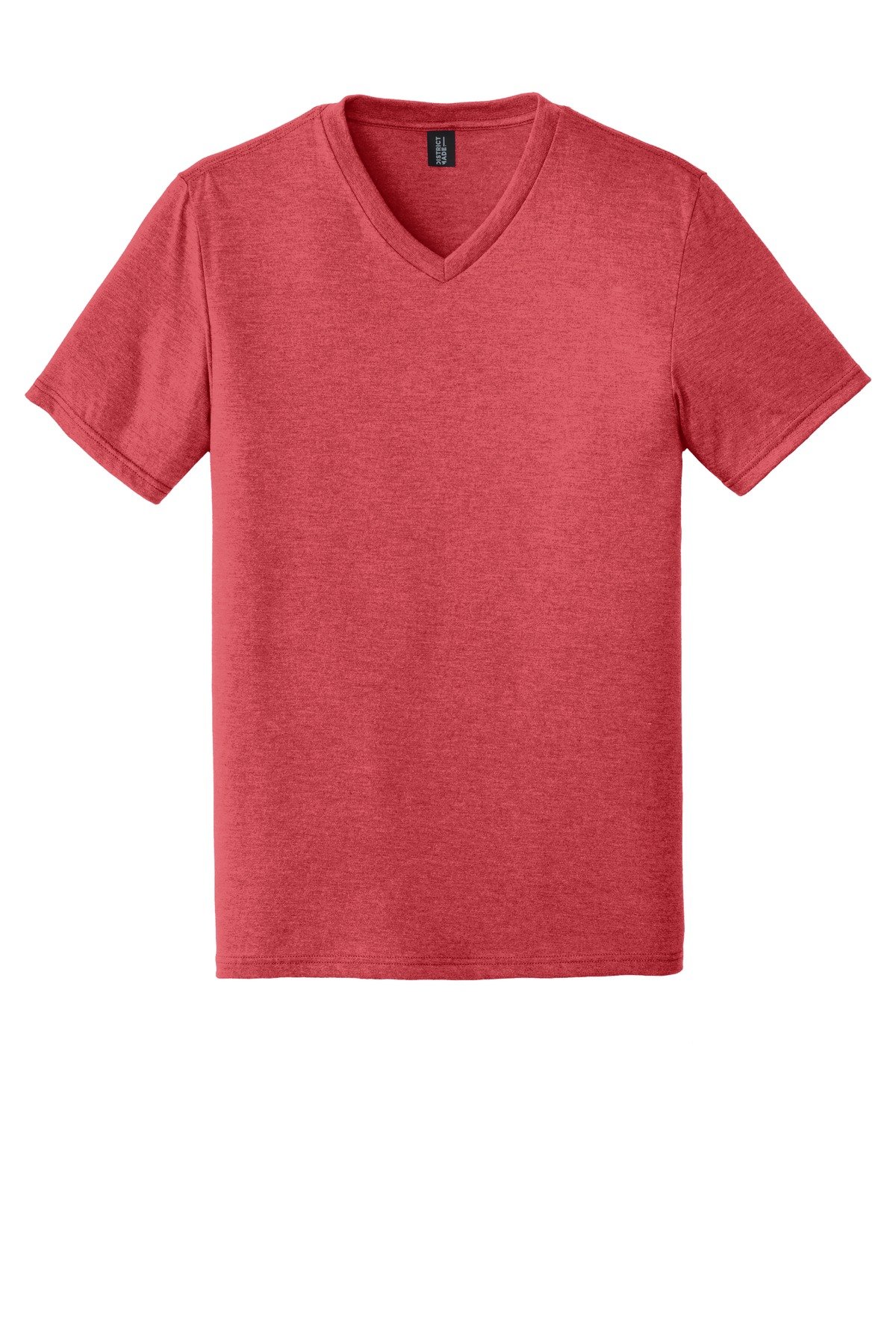 DT1350_redfrost_flat_front District Perfect Tri V-Neck Tee