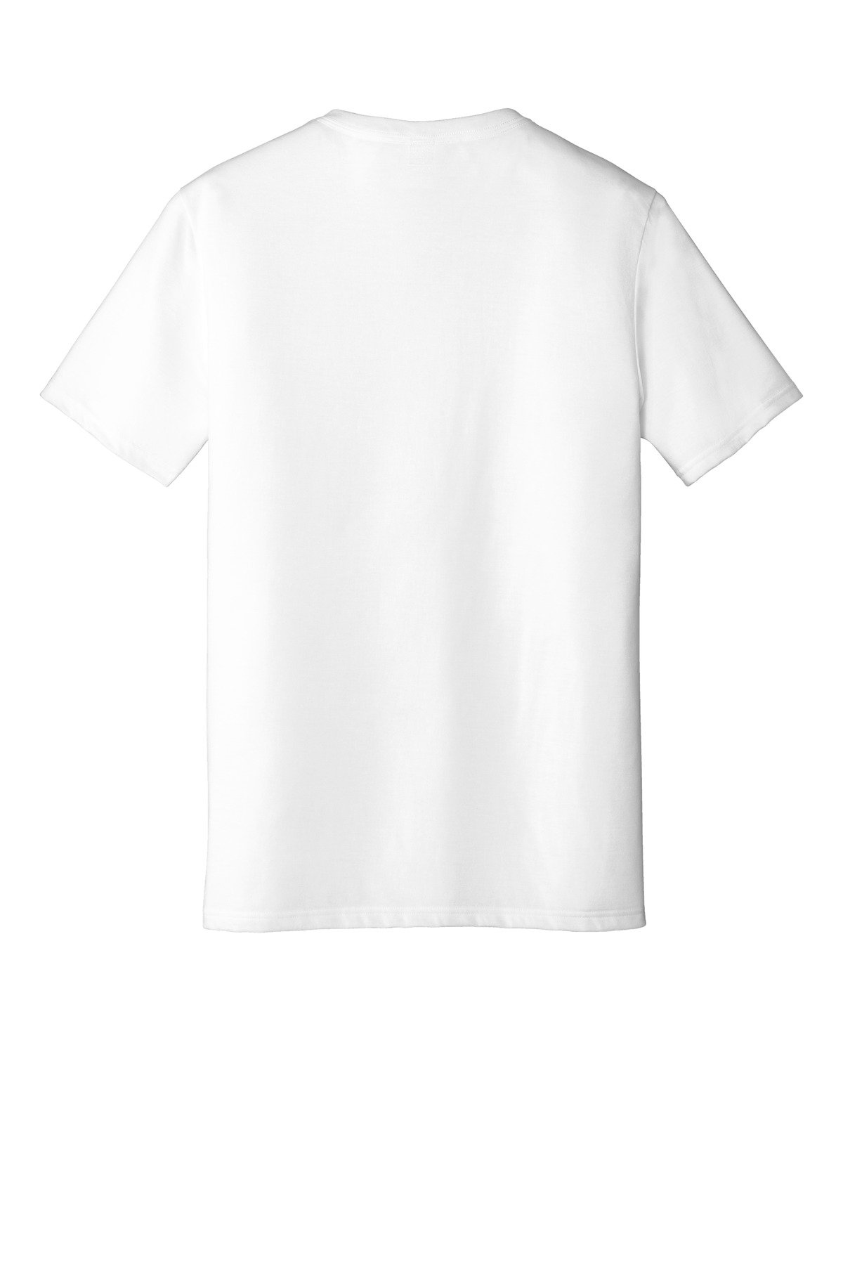 DT1350_white_flat_back District Perfect Tri V-Neck Tee