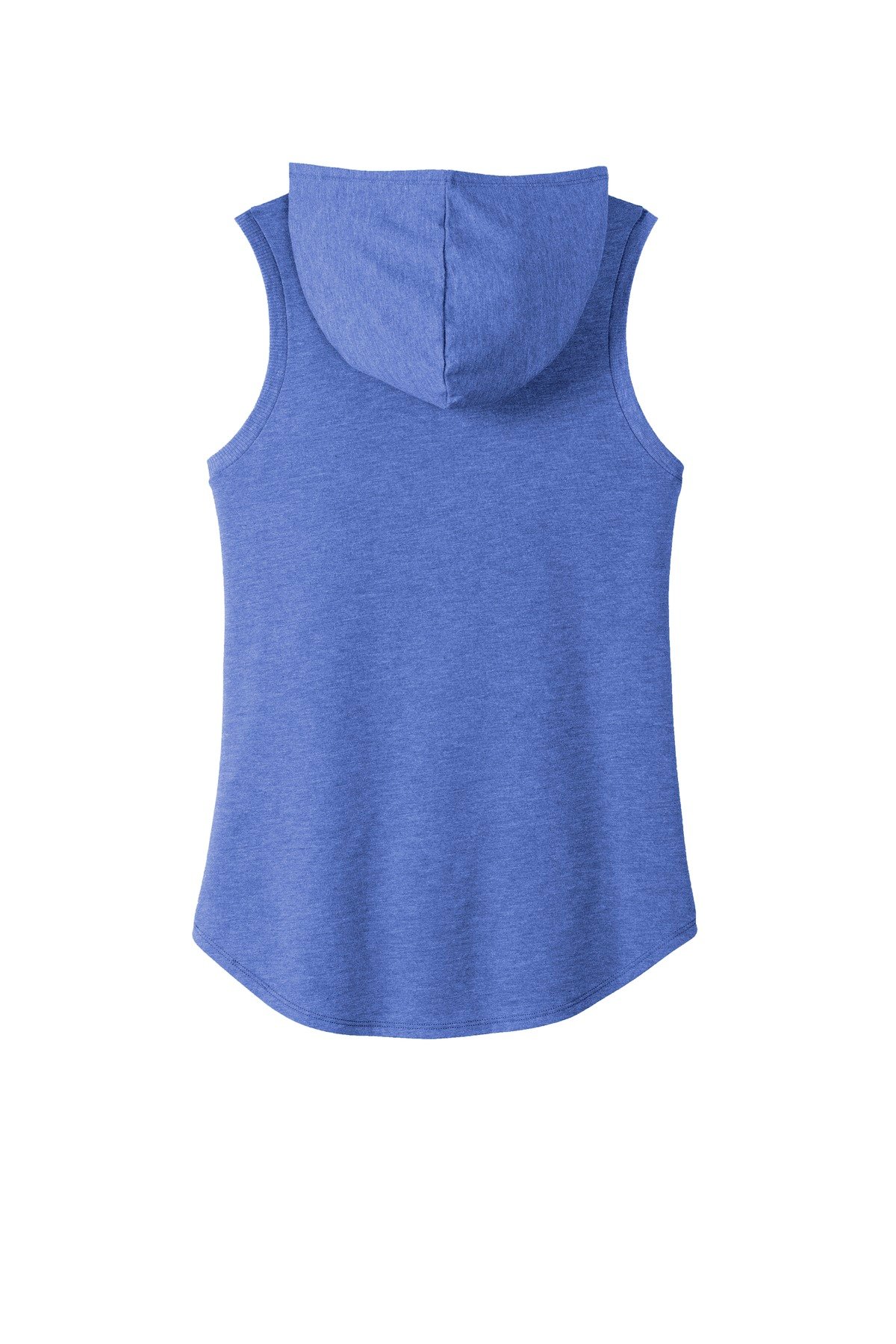 DT1375_royalfrost_flat_back District Women's Perfect Tri Sleeveless Hoodie