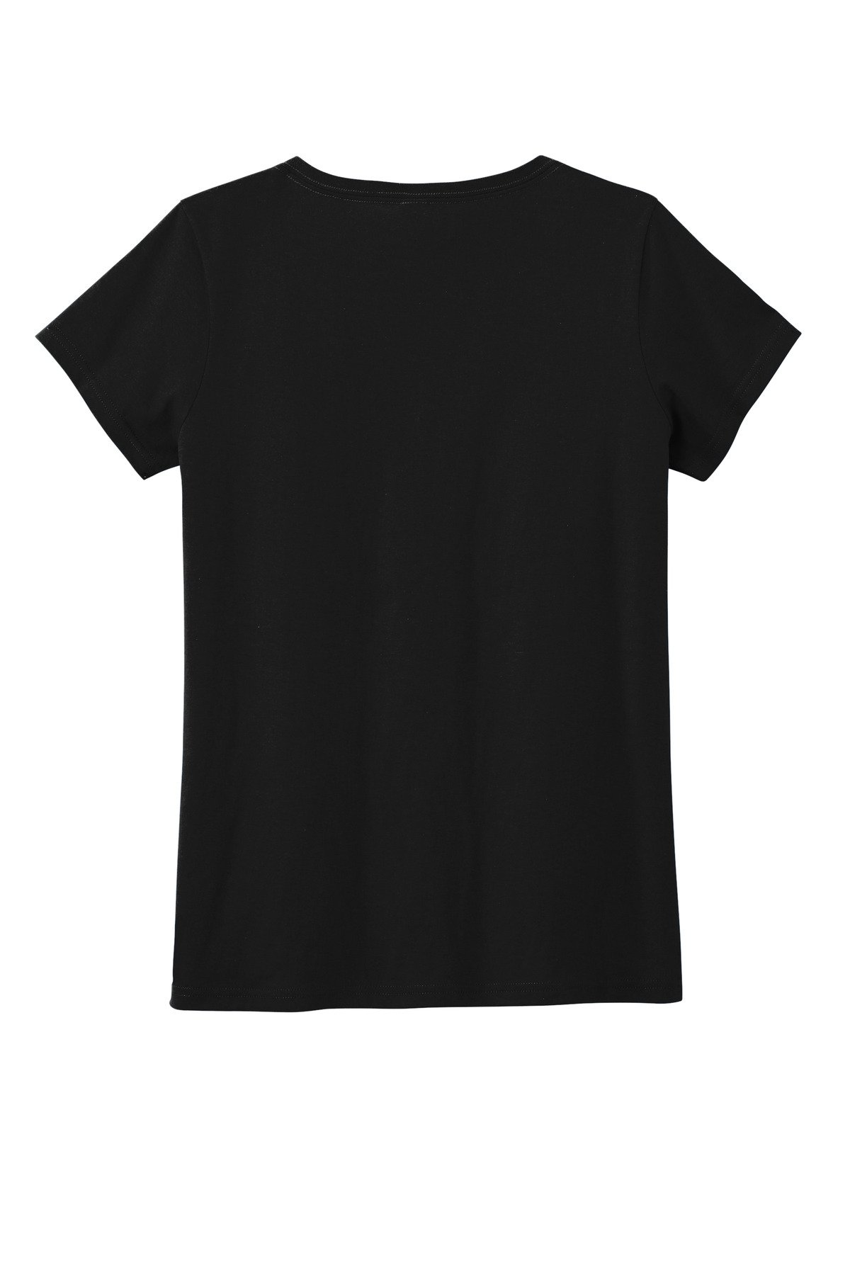 DT5002_black_flat_back District Women's The Concert Tee V-Neck